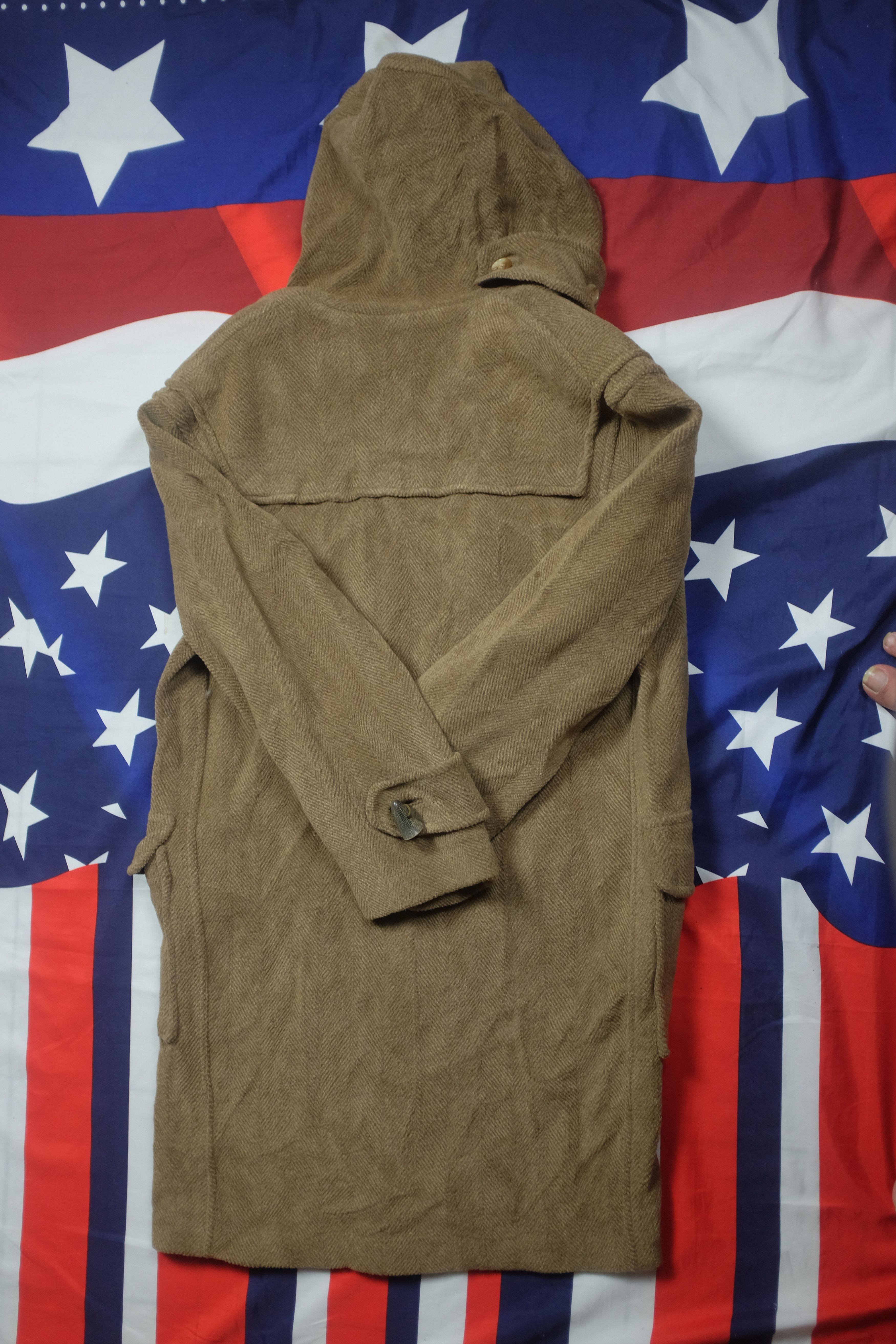 Gloverall × Vintage Groverall Vintage Duffle Coat Brown Tan Size US S / EU 44-46 / 1 - 4 Thumbnail