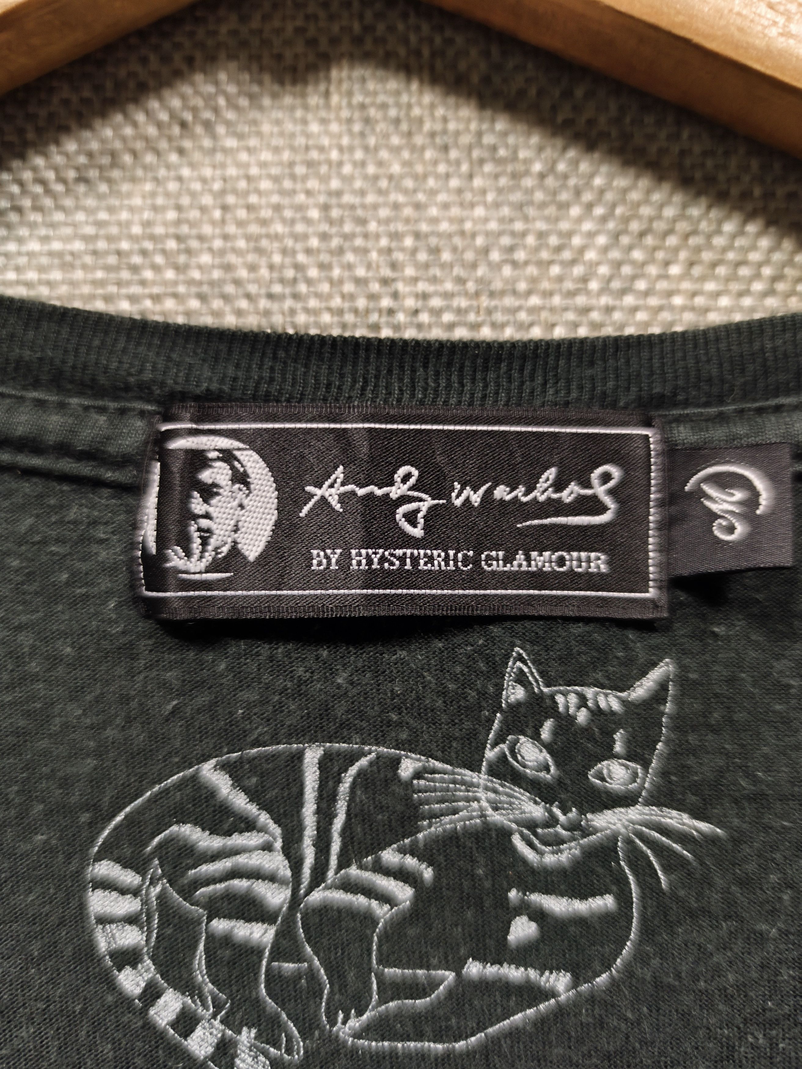 Andy Warhol × Hysteric Glamour × Japanese Brand T shirt Hysteric Glamour x Andy Warhol Size US S / EU 44-46 / 1 - 6 Thumbnail