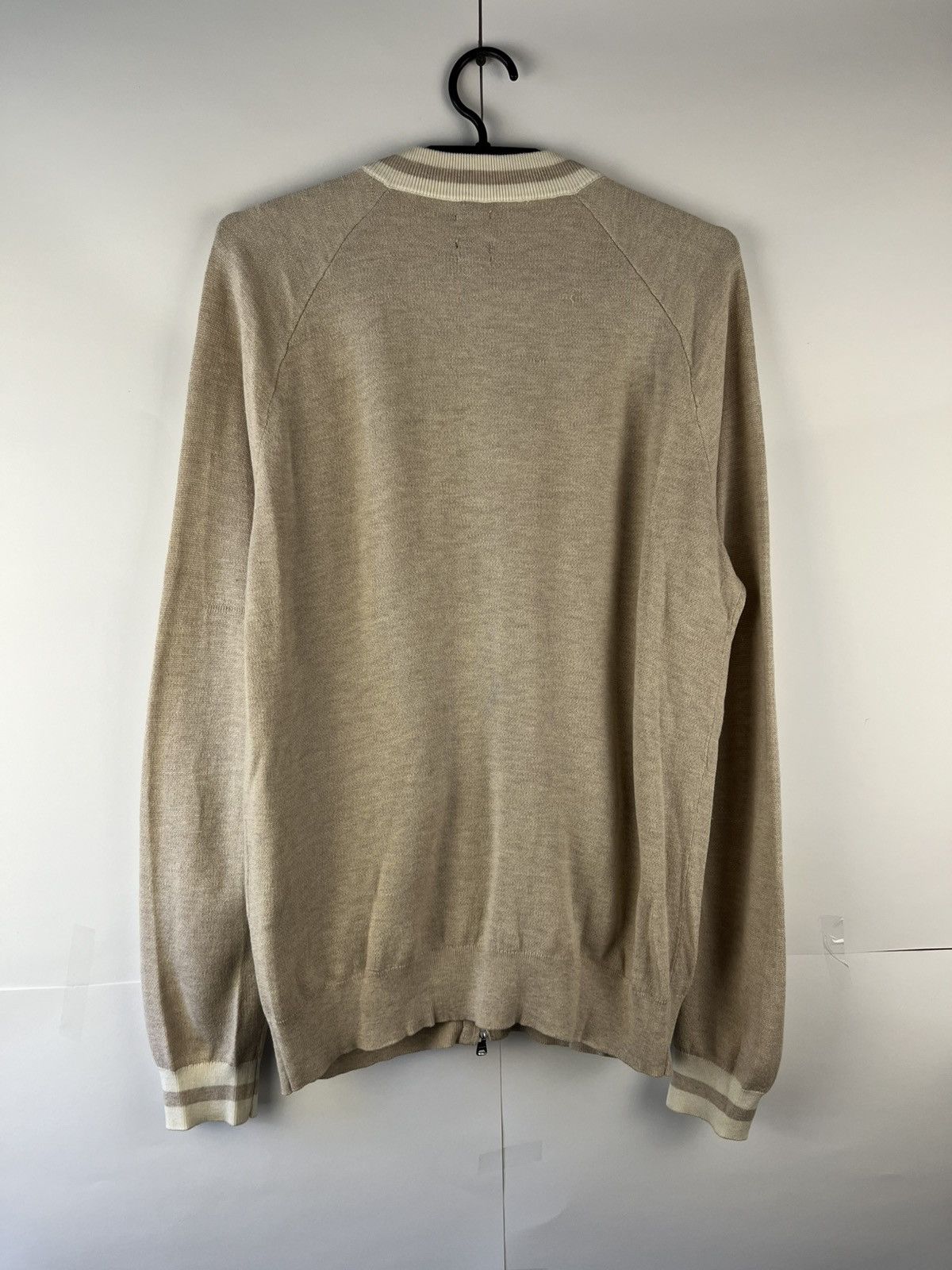 Boggi Boggi Milano Luxury Silk & Cashmere Full Zip Sweater Jumper Size US M / EU 48-50 / 2 - 7 Thumbnail