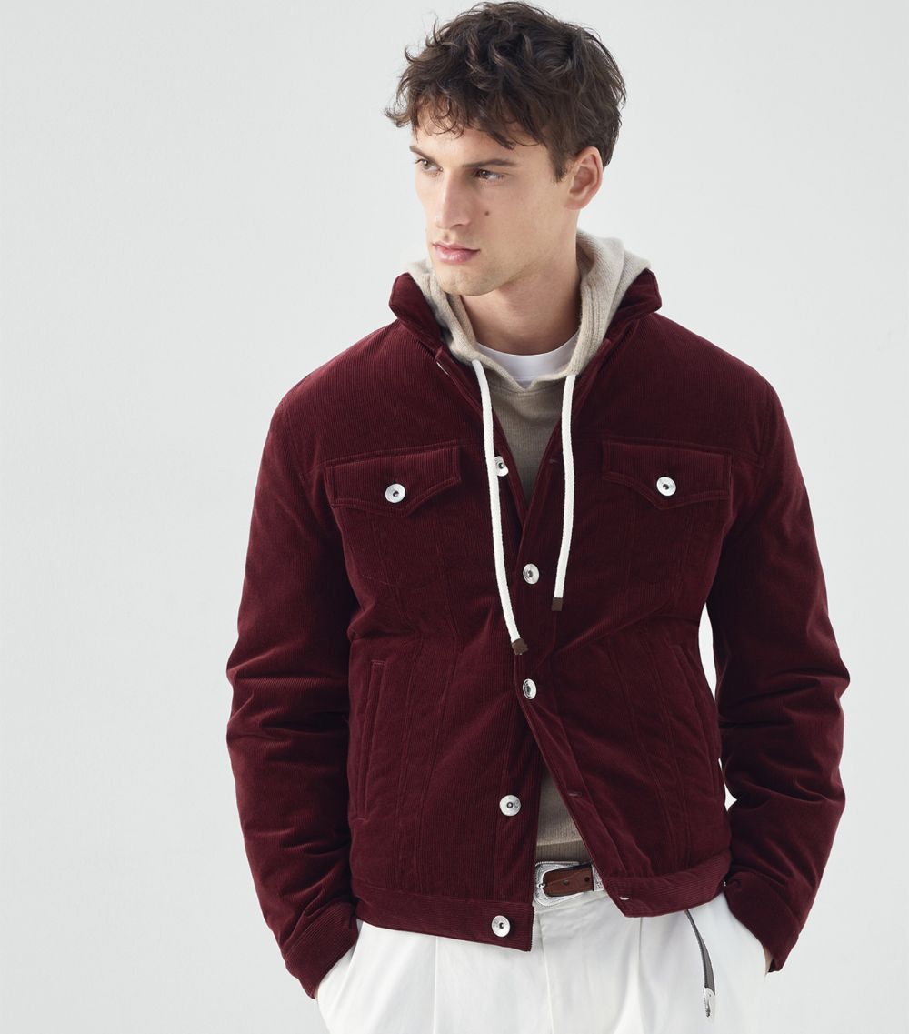 Brunello Cucinelli Jacket in Red Size US XS / EU 42 / 0 - 2 Thumbnail