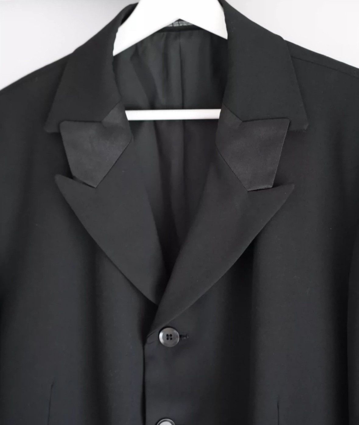 Yohji Yamamoto Yohji Yamamoto 01aw Mafia Collar Suit 2412-Nextarrow Size US L / EU 52-54 / 3 - 3 Thumbnail