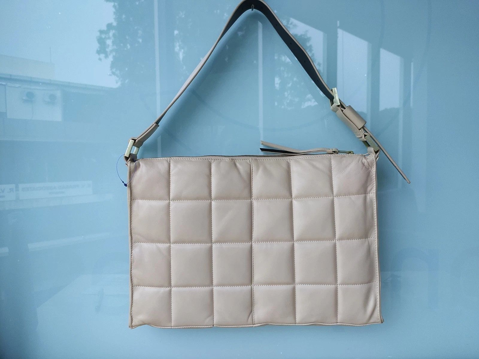 Allsaints AllSaints Edbury quilted leather shoulder bag FTP - 8049 Size ONE SIZE - 4 Thumbnail