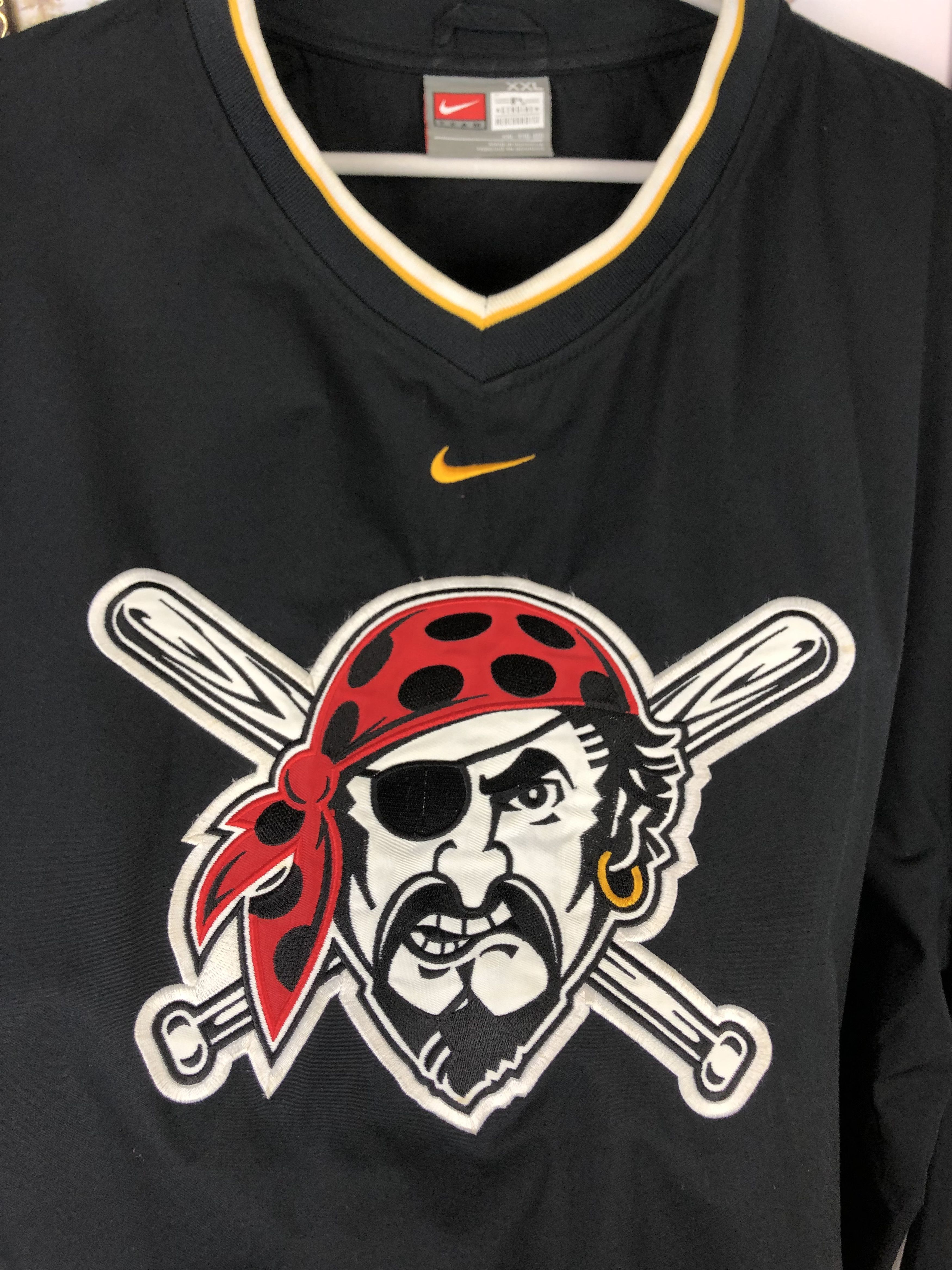 Nike Vintage Nike Pittsburgh Pirates Windbreaker Sweatshirt Size US XXL / EU 58 / 5 - 3 Thumbnail