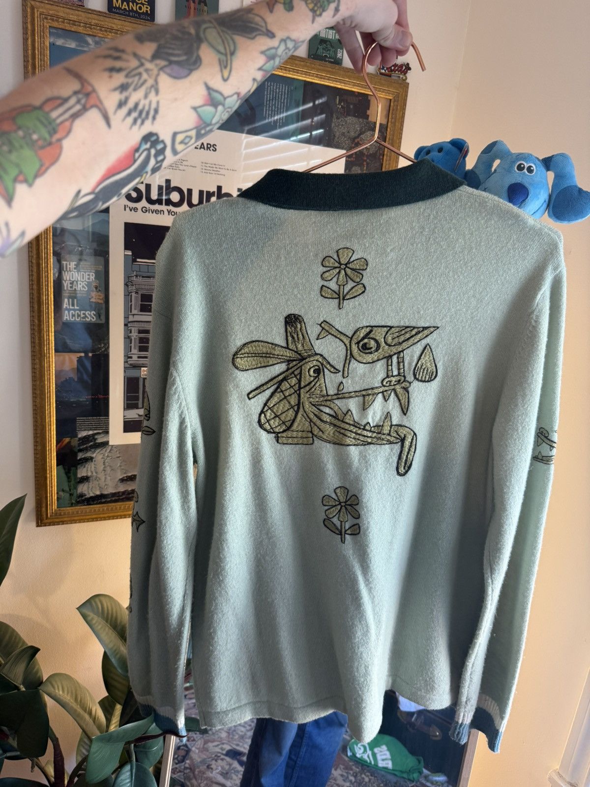 Brain Dead Brain Dead Lex Quarter Zip Knit Size US M / EU 48-50 / 2 - 2 Thumbnail