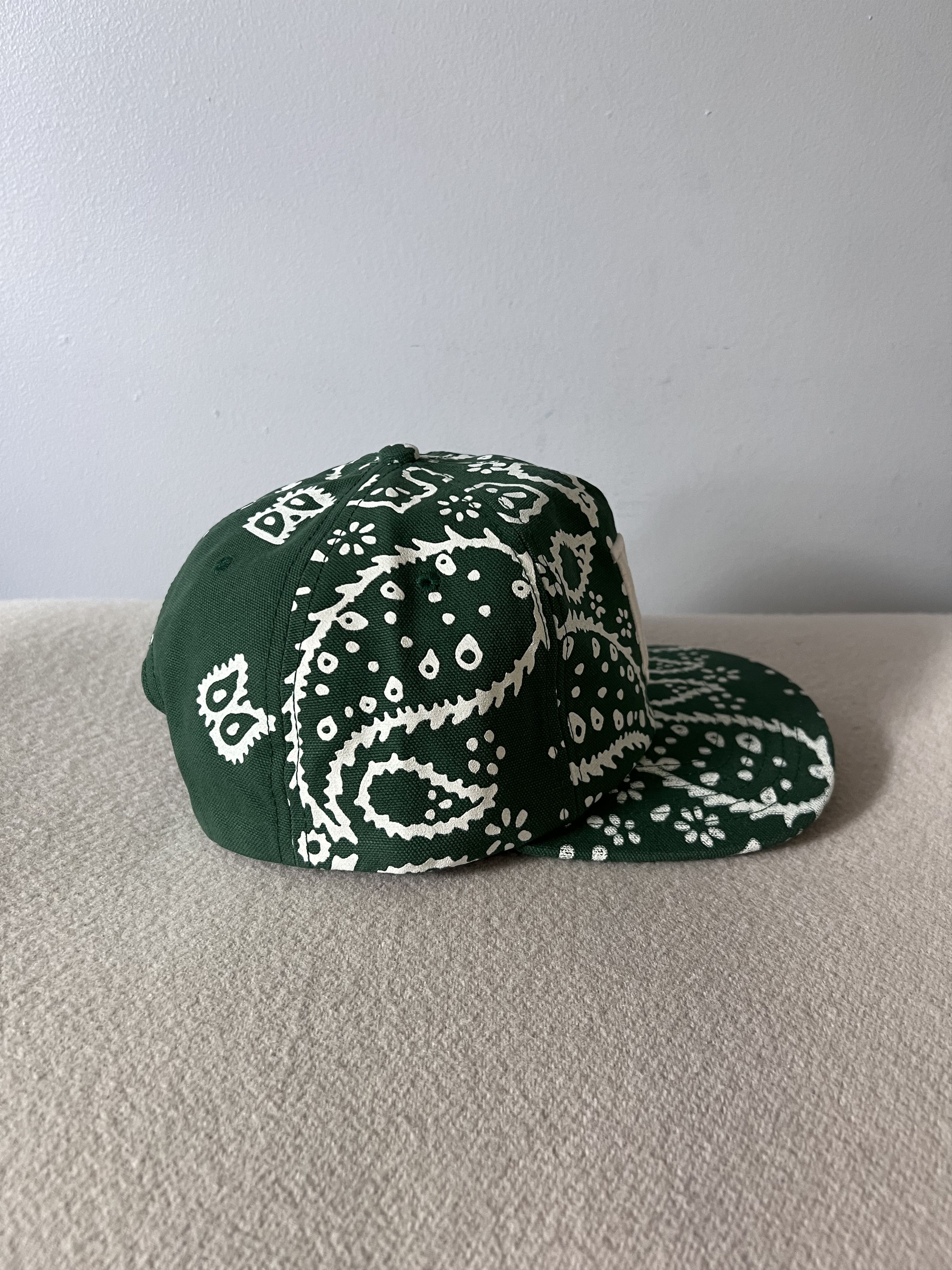 Rhude Rhude Rhepurposed R Hat in Green Size ONE SIZE - 3 Thumbnail
