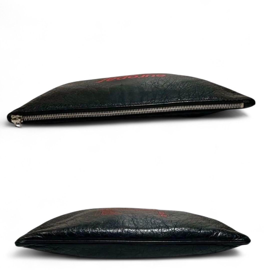 Balenciaga Balenciaga - Europe Leather Clutch Black Vintage SS18 Calf Size ONE SIZE - 5 Thumbnail