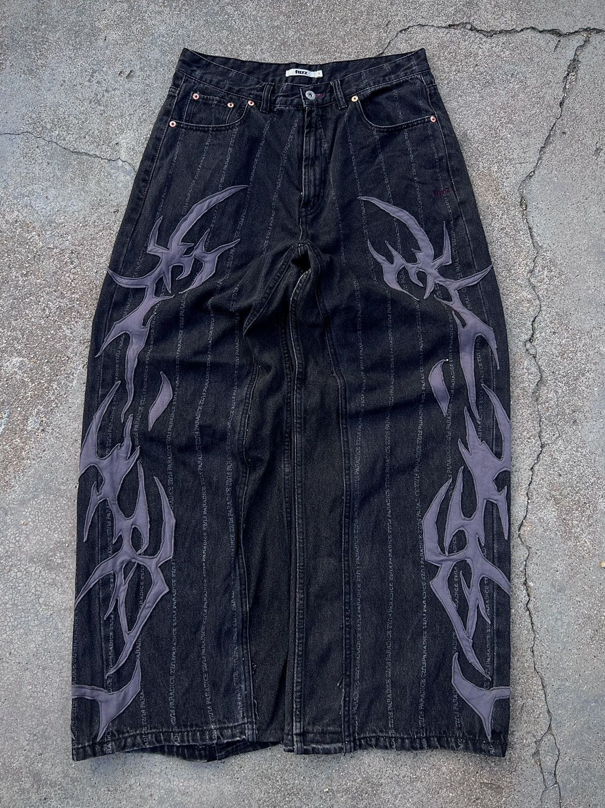 Other SEPTEMBER - PROTOTYPE E01 WIDE LEG JEANS Size US 32 / EU 48 - 2 Thumbnail