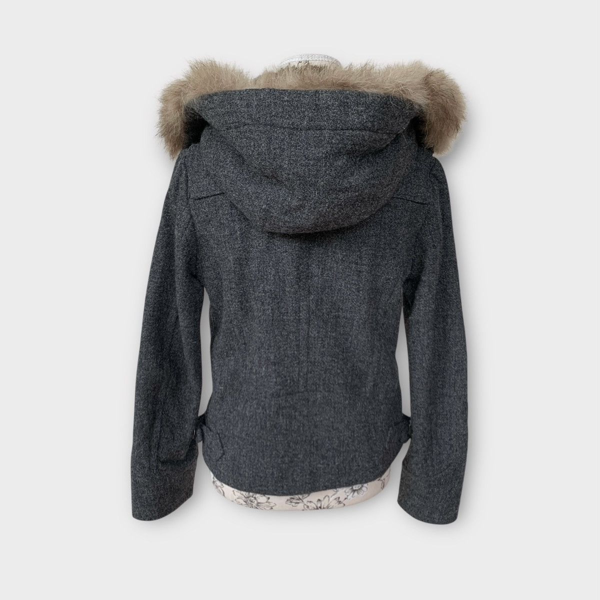 Issey Miyake ISSEY MIYAKE SUNAOKUWAHARA FUR WOOL HOODIE JACKET CROPPED Size S / US 4 / IT 40 - 3 Thumbnail