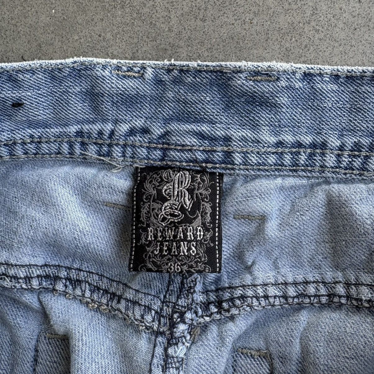 Southpole Vintage Y2K Reward Jeans Baggy Wide Leg Skater Style Wash Size US 32 / EU 48 - 5 Thumbnail