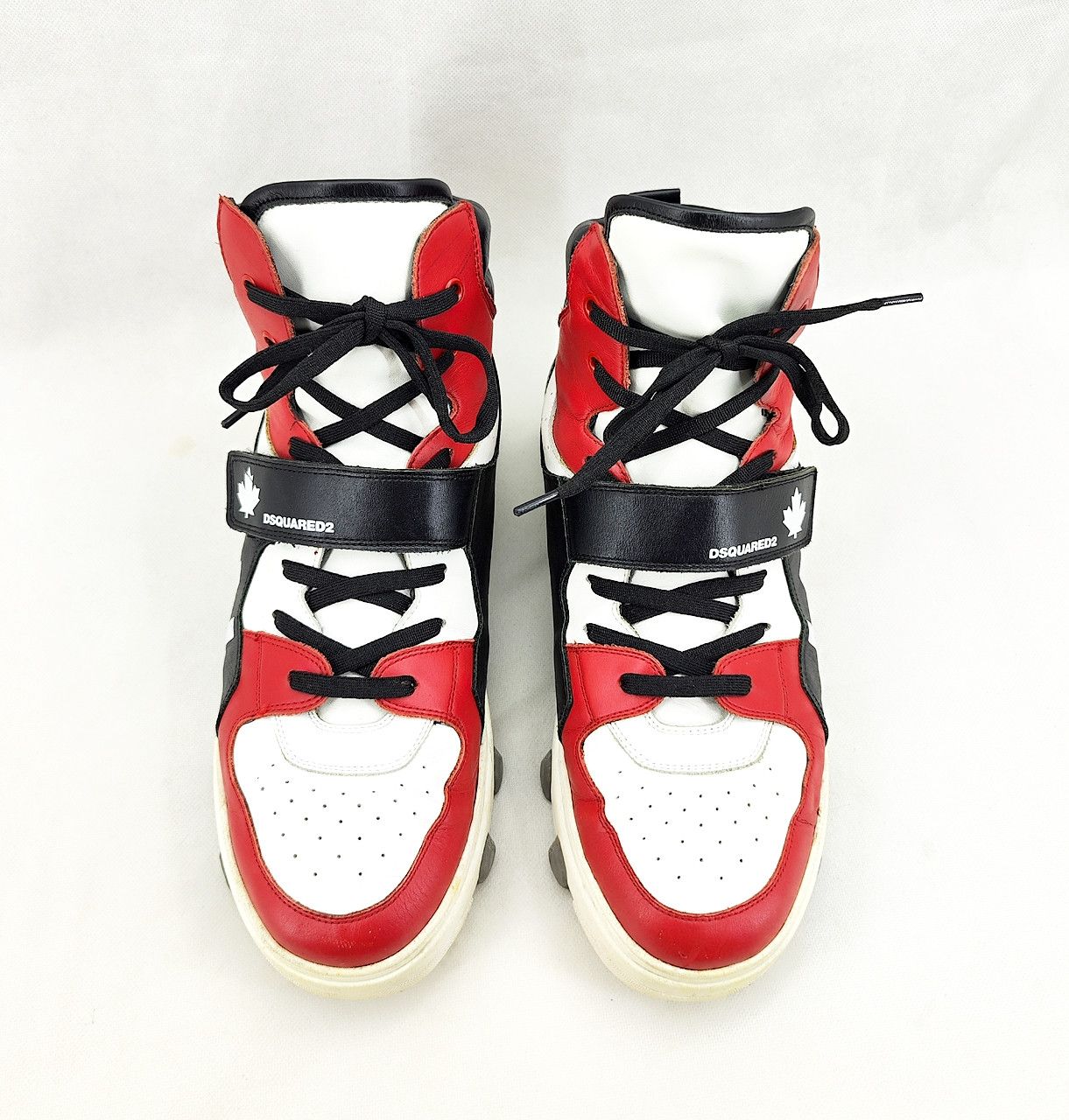 Dsquared2 DSQUARED2 icon tricolor Italy basket sneaker size 43 UK9 Size US 10 / EU 43 - 4 Thumbnail