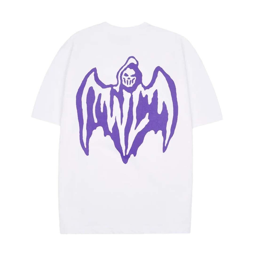 Warren Lotas Bat Logo White Purple Tee Size US XL / EU 56 / 4 - 1 Preview