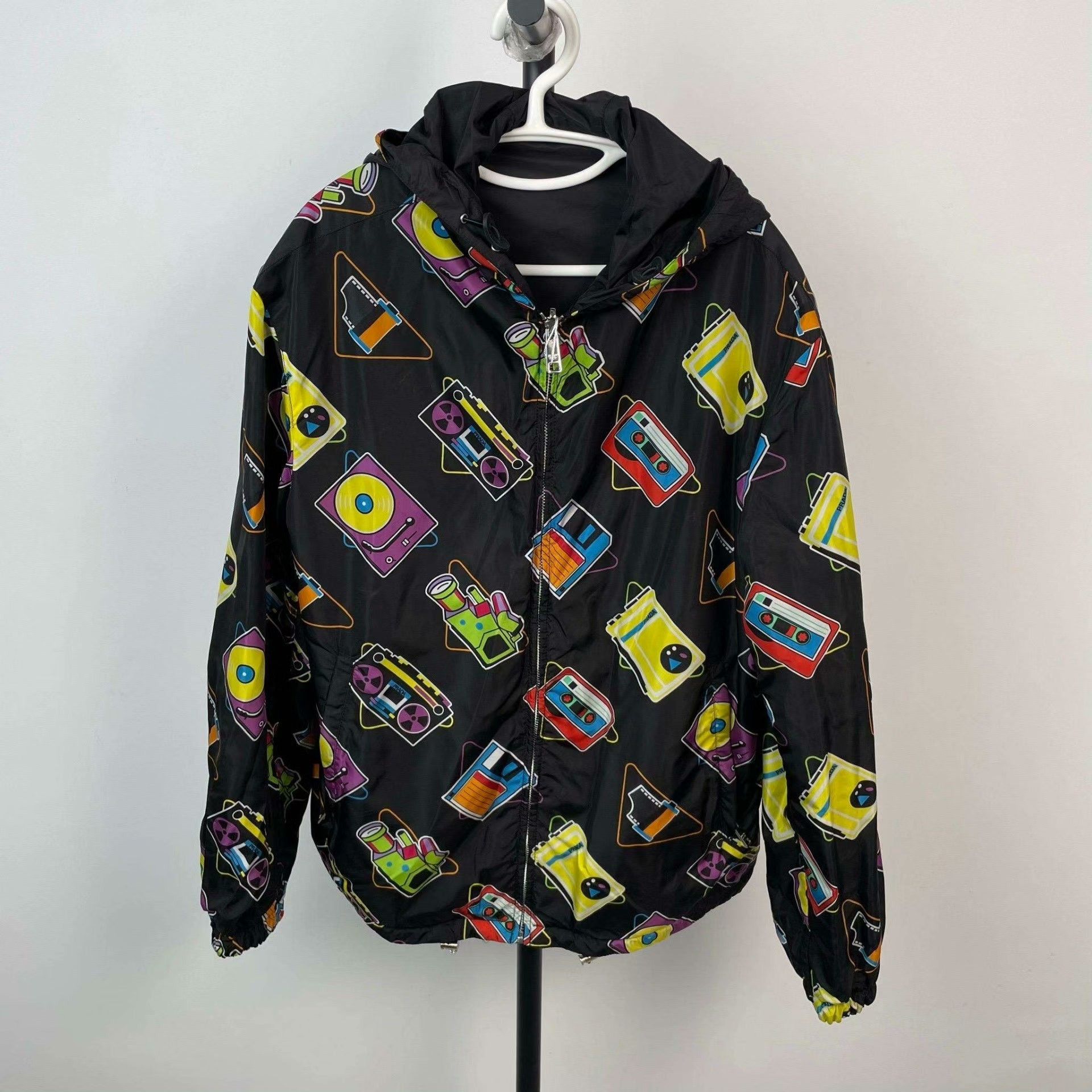 Prada Prada Nylon Black Light Jacket S Men Size US S / EU 44-46 / 1 - 1 Thumbnail
