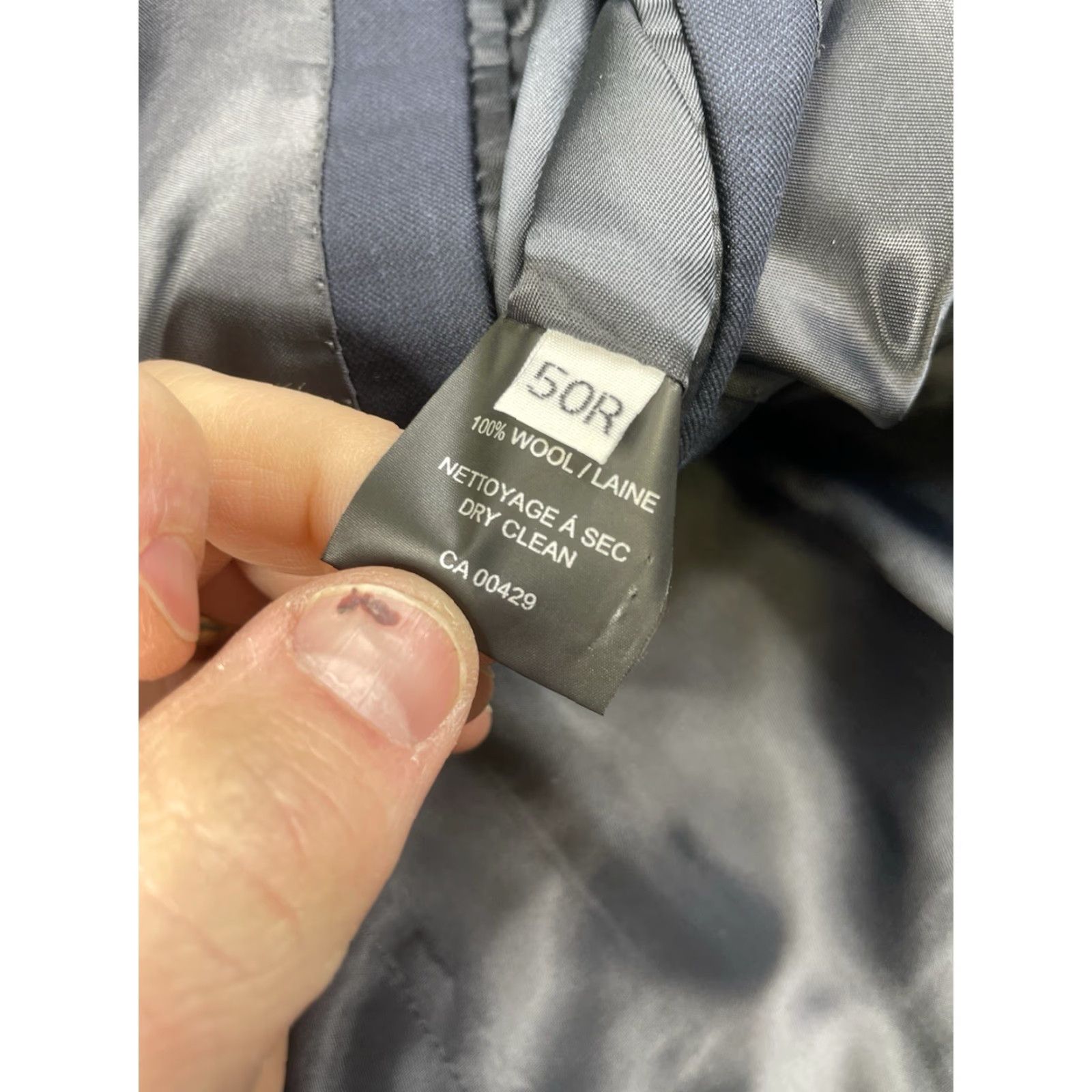 Peter Millar PETER MILLAR Blue 2 Piece Suit 40R Wool Mens 2 Piece Jacket Pants Canada Regular Size 40 Blue Mens Size 40R - 5 Thumbnail