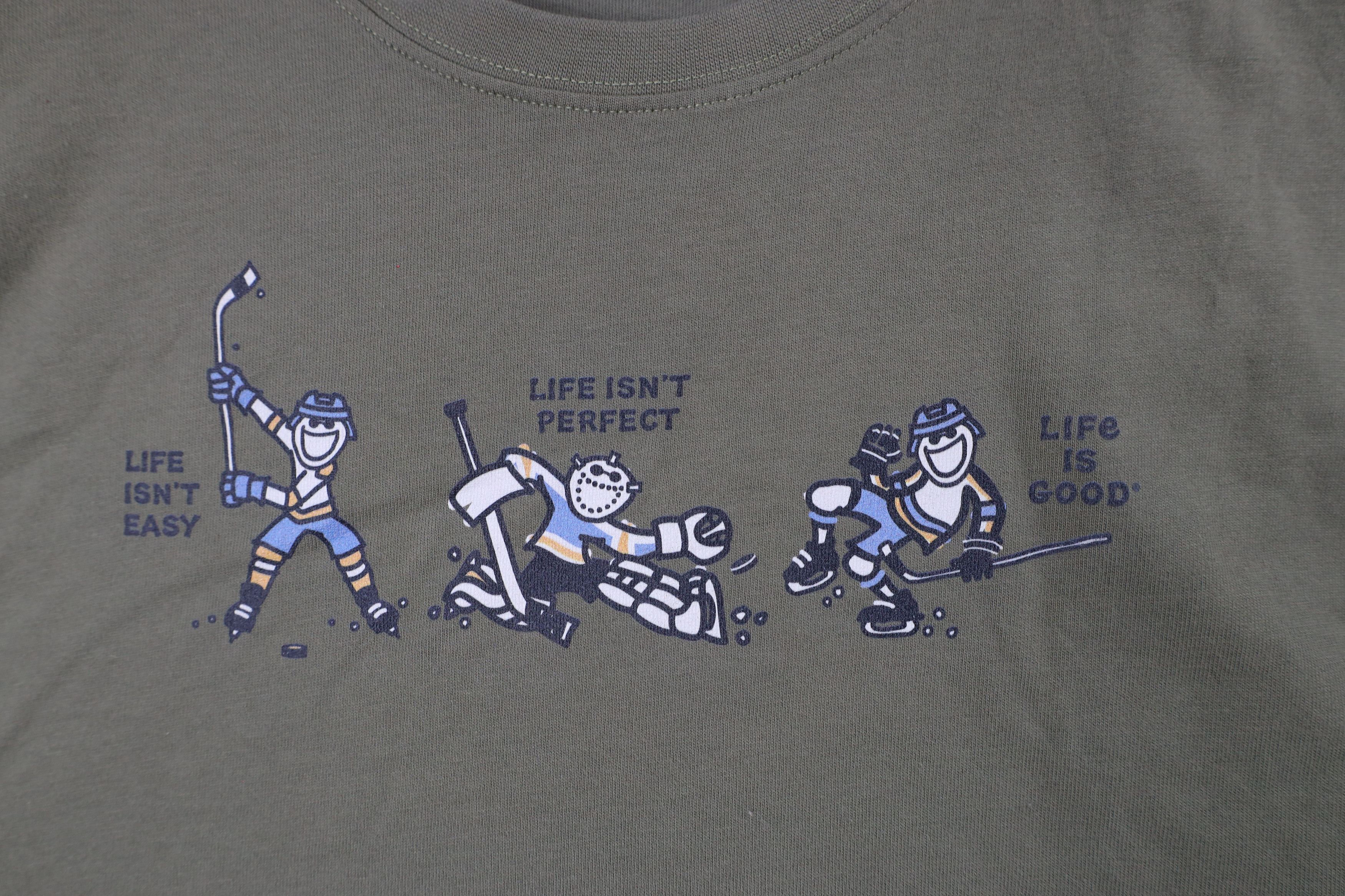 Life is Good × Vintage Deadstock Vintage Y2K Life Is Good Long Sleeve T-Shirt Green Size US XL / EU 56 / 4 - 7 Thumbnail