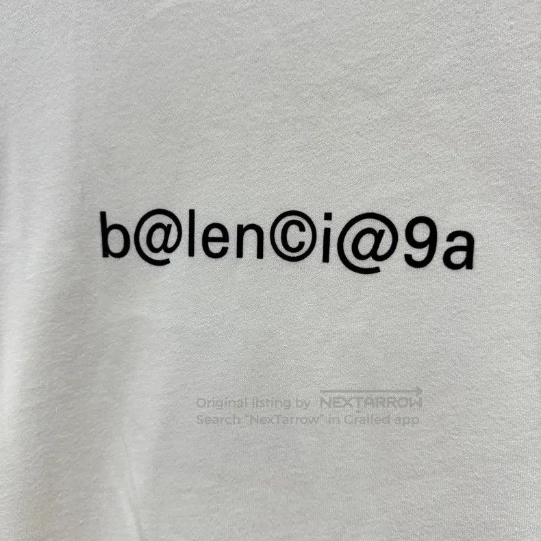 Balenciaga Balenciaga White Mailbox Symbol Short Sleeve Size US XS / EU 42 / 0 - 3 Thumbnail