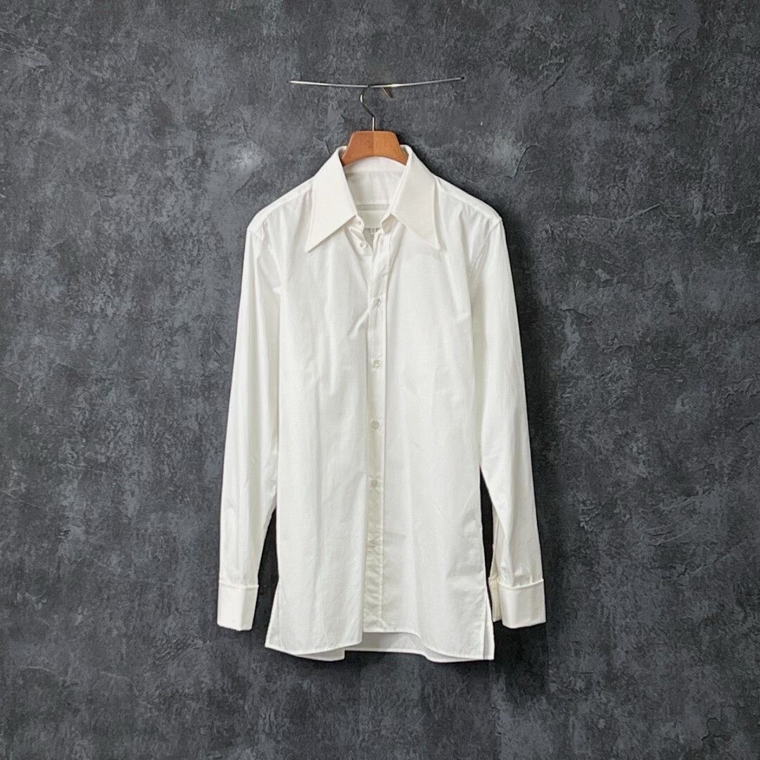 Maison Margiela Maison Margiela Casual Cotton White Shirt m Men Size US M / EU 48-50 / 2 - 1 Thumbnail
