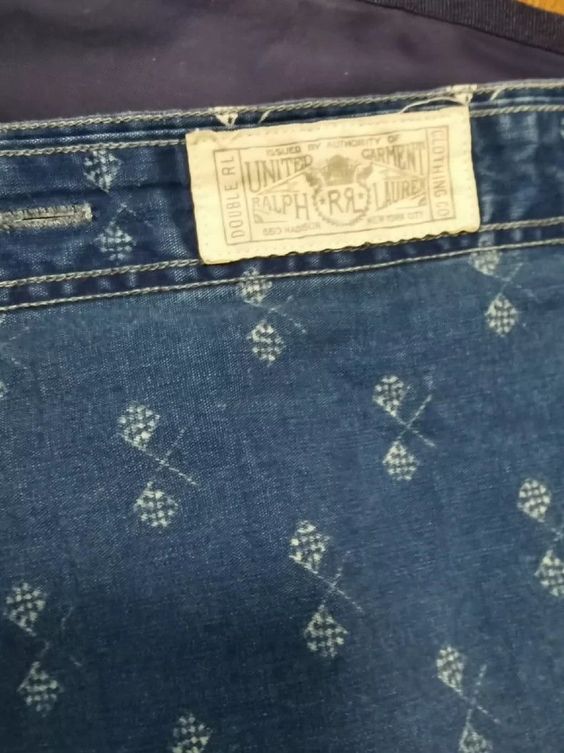 RRL Ralph Lauren RRL Ralph Lauren Blue dyed old shirt Size US S / EU 44-46 / 1 - 4 Thumbnail