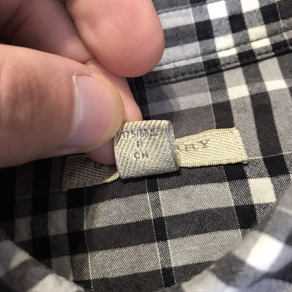 Burberry × Vintage Burberry Brit Shirt Nova Check Longsleeve Shirt Vintage Size US S / EU 44-46 / 1 - 5 Thumbnail