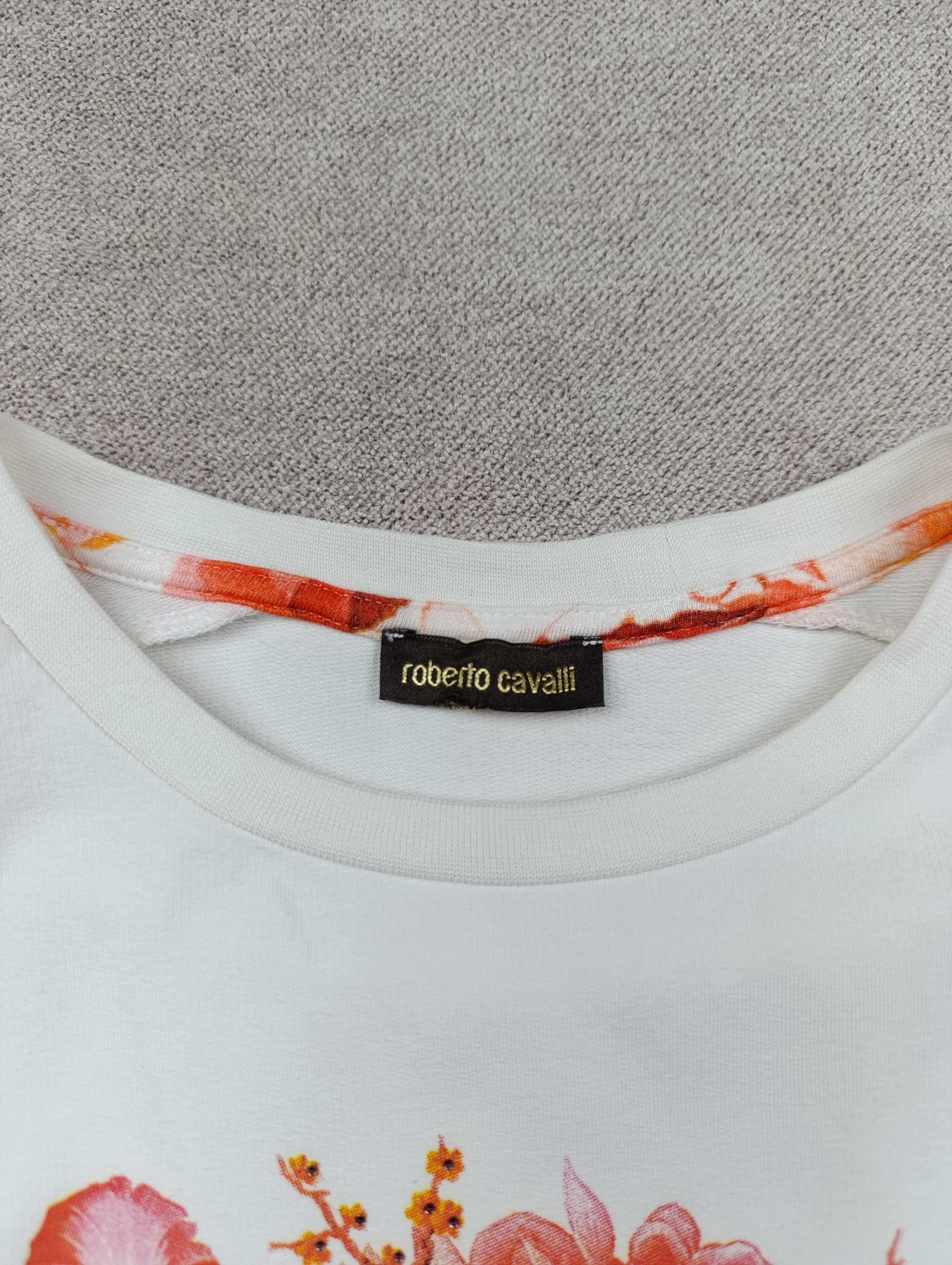 Roberto Cavalli ROBERTO CAVALLI WOMENS FLORAL PRINT SWEATSHIRT Size S / US 4 / IT 40 - 10 Thumbnail