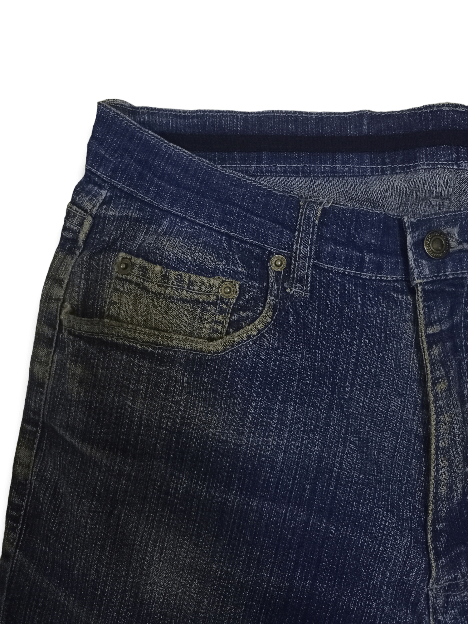 Japanese Brand Vintage Japanese Brand Mud Wash Loose Denim Pants Size US 32 / EU 48 - 4 Thumbnail