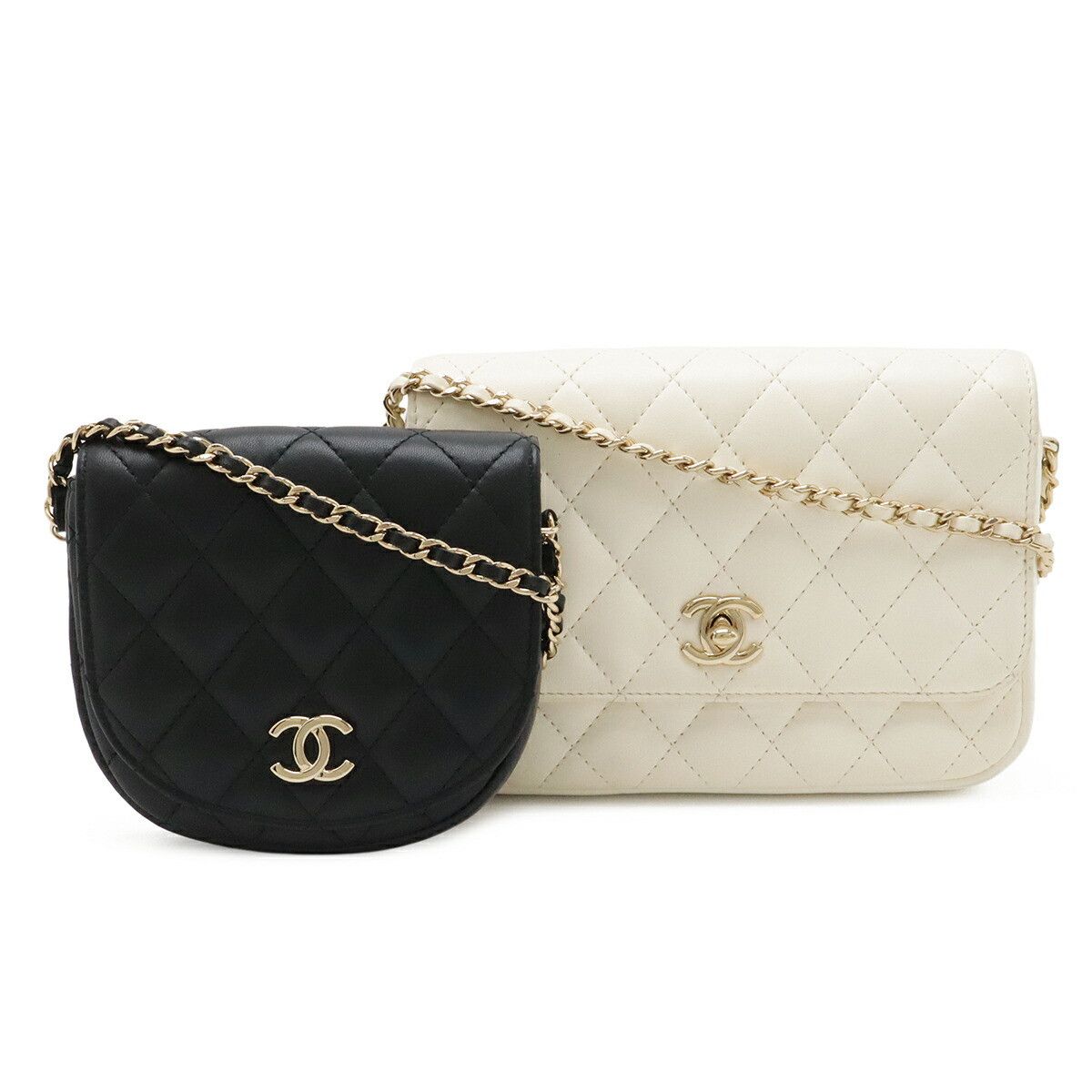 Chanel Chanel Chanel Matelasse Leather Shoulder Bag Leather Shoulder Bag AS0545 DUTY FREE for USA Size ONE SIZE - 1 Thumbnail