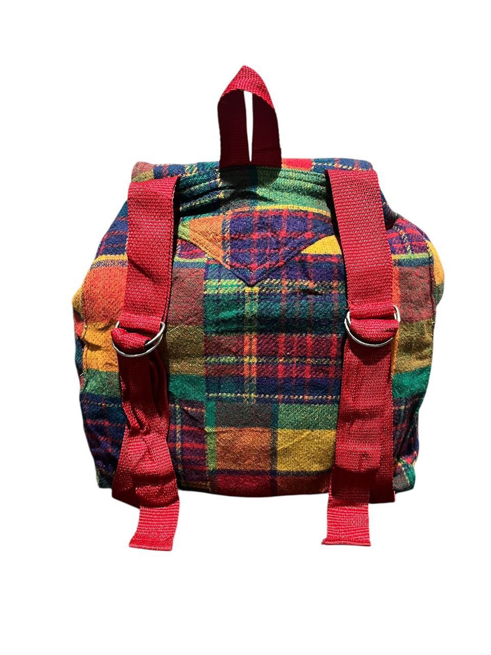 Guess Authentic Vintage Guess Wool Backpack Size ONE SIZE - 2 Thumbnail