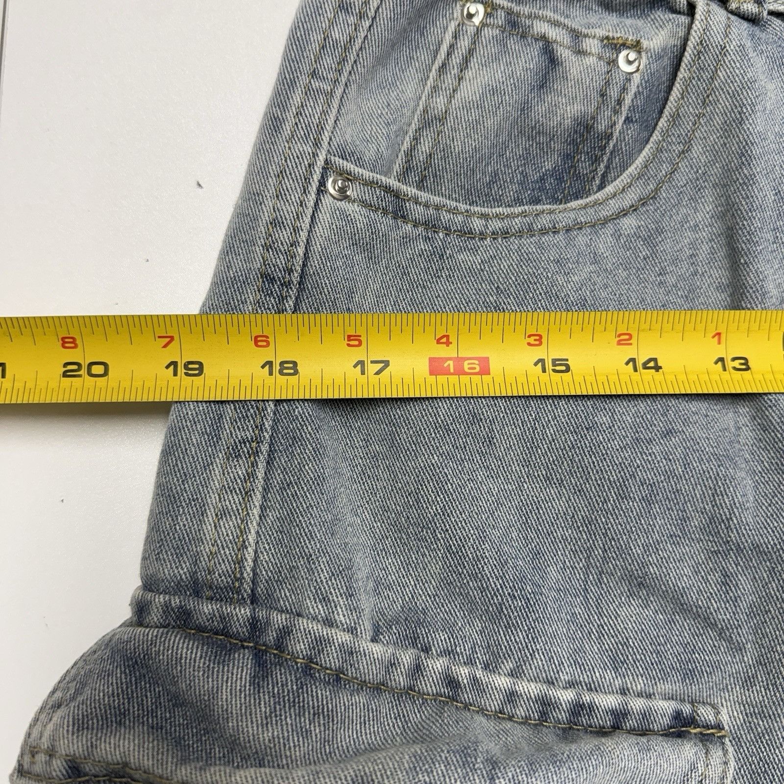 Other MICAS Baggy Jeans Womens Medium (28x29) Y2K Style Skate Size 28" / US 6 / IT 42 - 9 Thumbnail