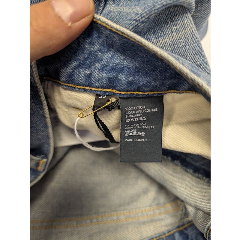 Celine o1rshd1 Straight Leg Kurt Denim Jeans in Washed Blue Size US 33 - 20 Thumbnail