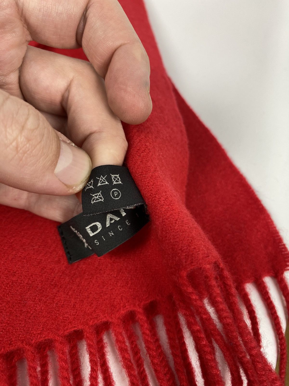 Designer Dante Since 1884 Lambswool Scarf Size ONE SIZE - 4 Thumbnail