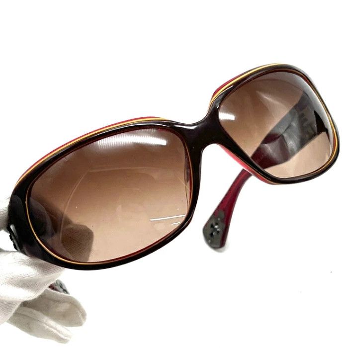 Chrome Hearts CHROME HEARTS SWEET SHOT Cross Silver Sunglasses Brown Size ONE SIZE - 6 Thumbnail