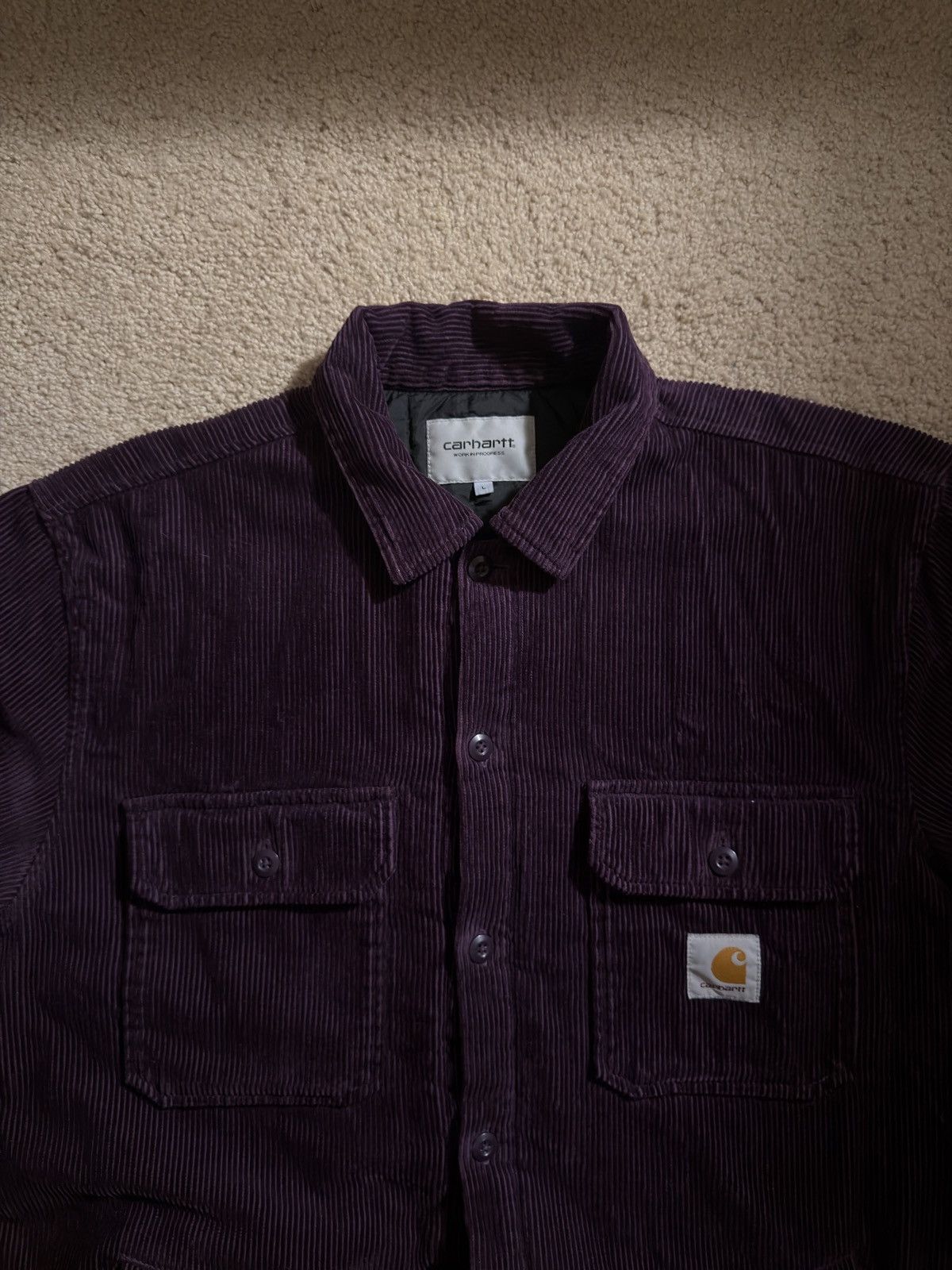 Carhartt Wip Carhartt WIP Whitsome Shirt Jac Size US L / EU 52-54 / 3 - 6 Thumbnail