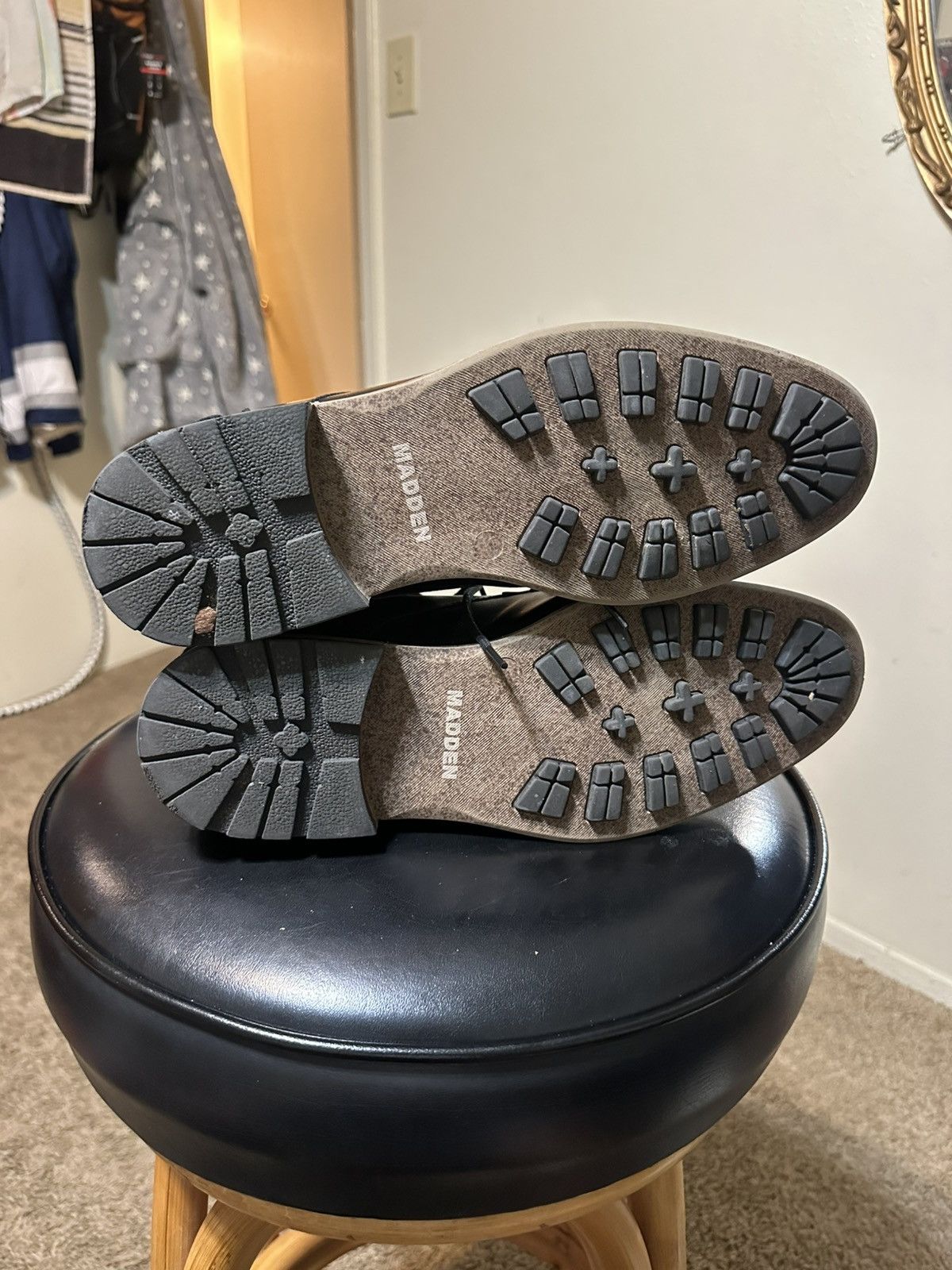 Steve Madden Vintage Steve Madden “triple black” boots 00s size 11.5 Size US 11.5 / EU 44-45 - 5 Thumbnail