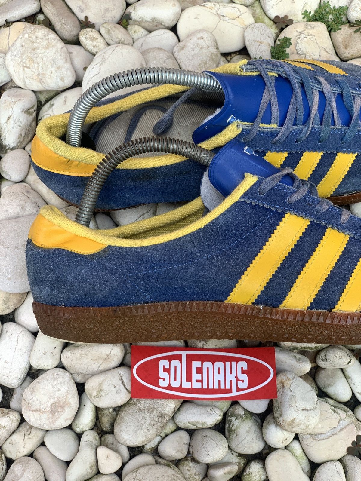 Adidas × Vintage 1970s Adidas Stockholm West Germany rare Size US 8 / EU 41 - 5 Thumbnail