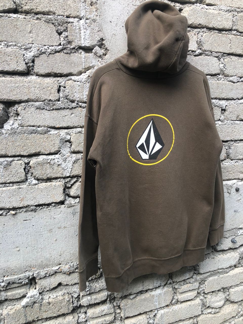 Volcom Vintage 90s Volcom Hoodie Fullover Center Logo Back Hit Size US M / EU 48-50 / 2 - 8 Thumbnail