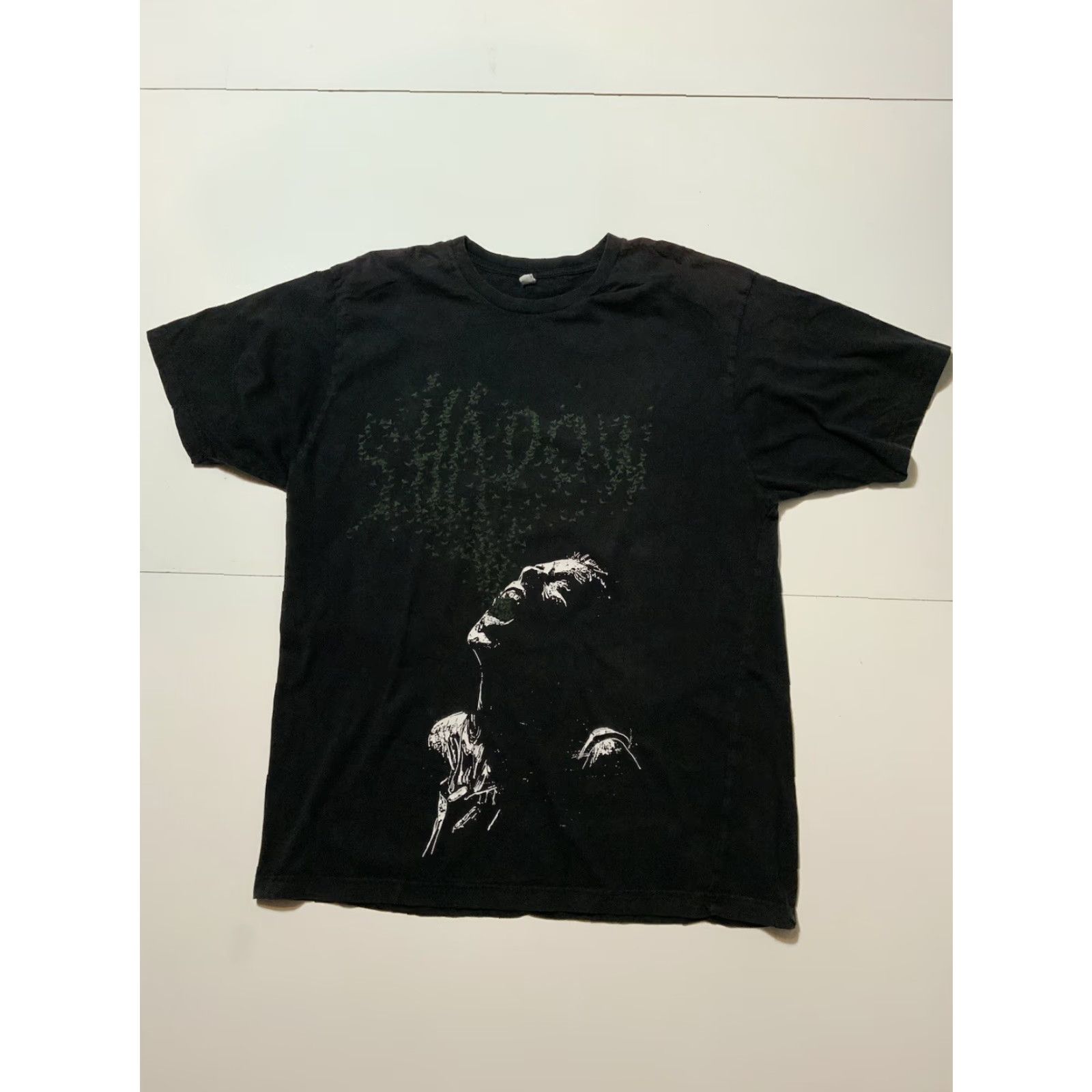 Vintage VINTAGE Silentium Vel Mortis Shadow Silence Or Death Scream Punk Rock Grunge T-Shirt XL Men Black Size US XL / EU 56 / 4 - 2 Thumbnail