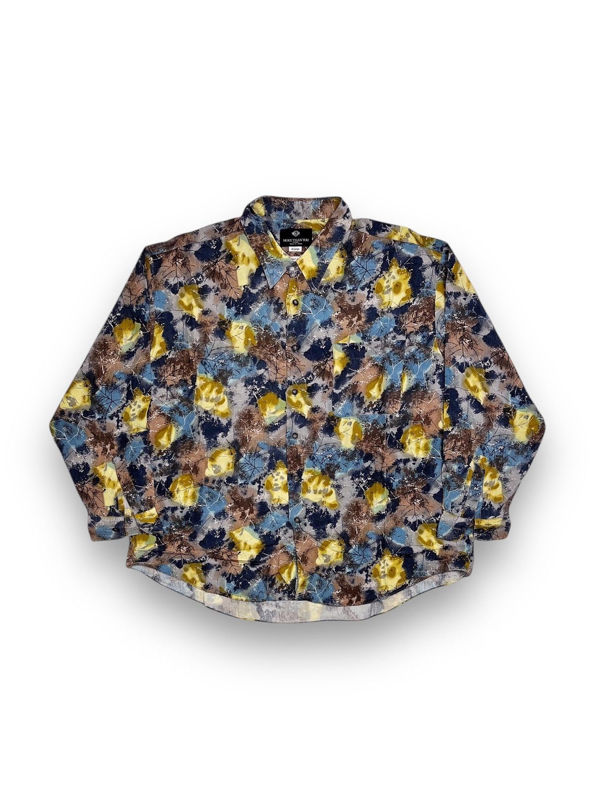 More Than You Made In Japan Abstract Printed Shirt