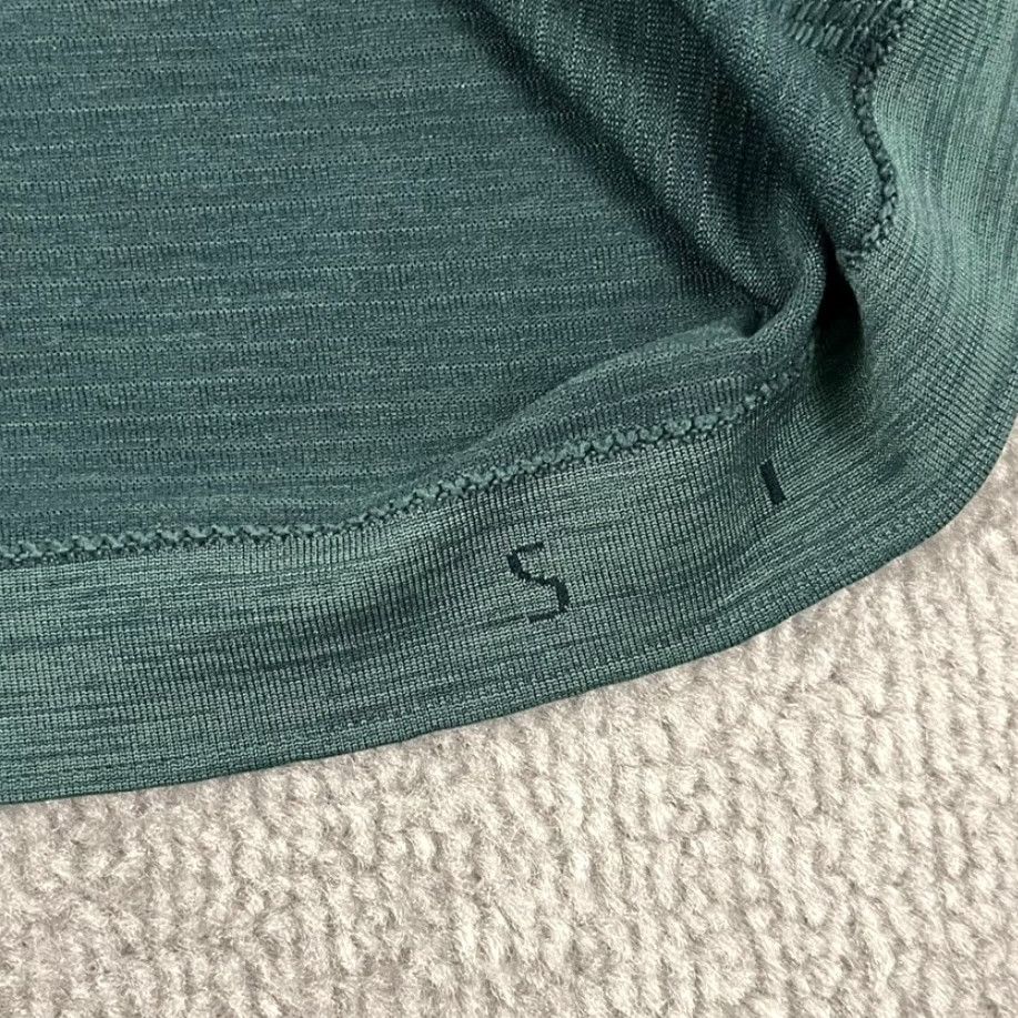 Lululemon LULULEMON Shirt Mens Small Metal Vent Tech Heather Green Henley Short Sleeve Gym Size US S / EU 44-46 / 1 - 6 Thumbnail