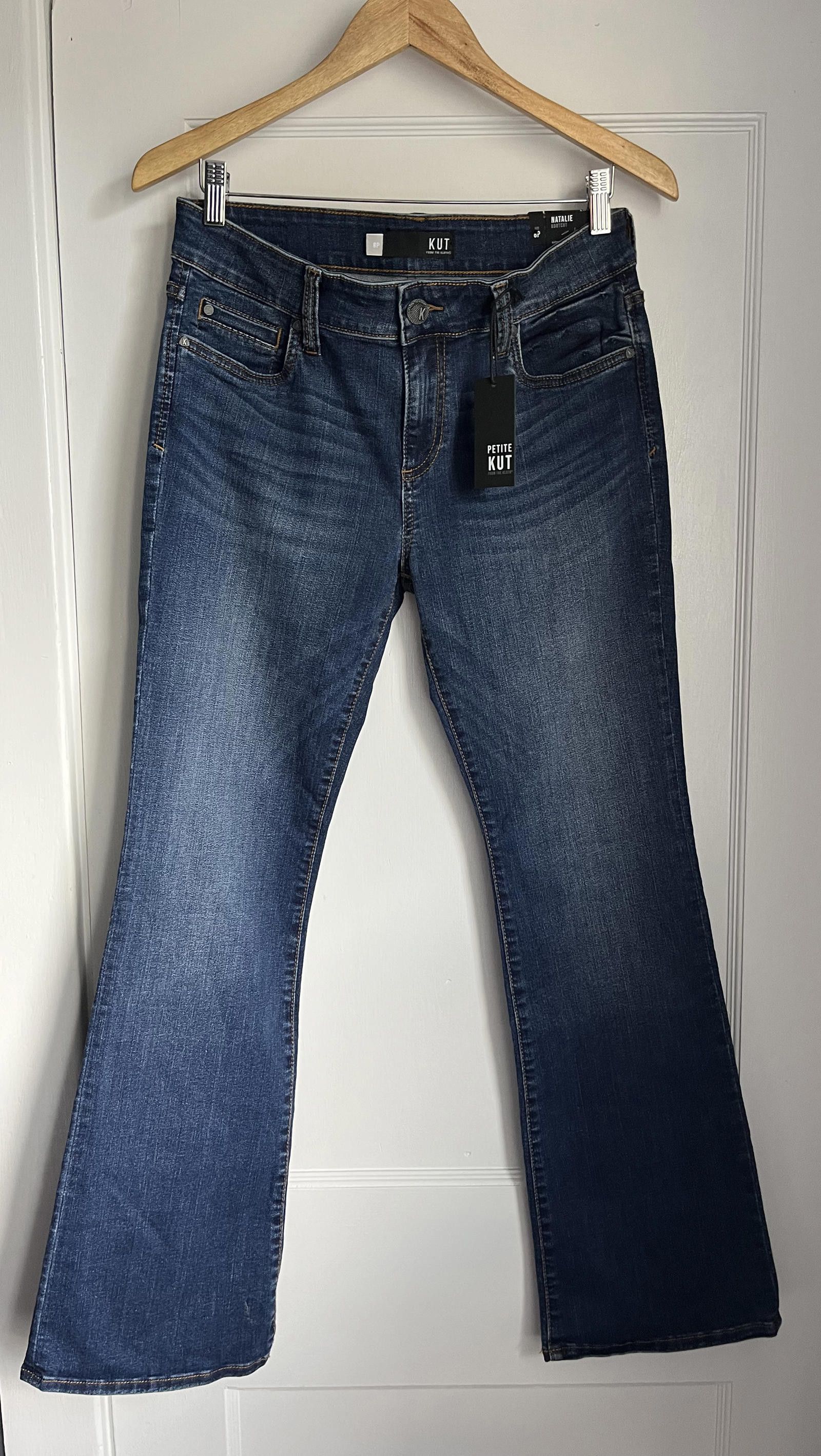 Designer KUT from the Kloth Natalie Bootcut High Rise NWT Size 30" / US 8 / IT 44 - 1 Thumbnail