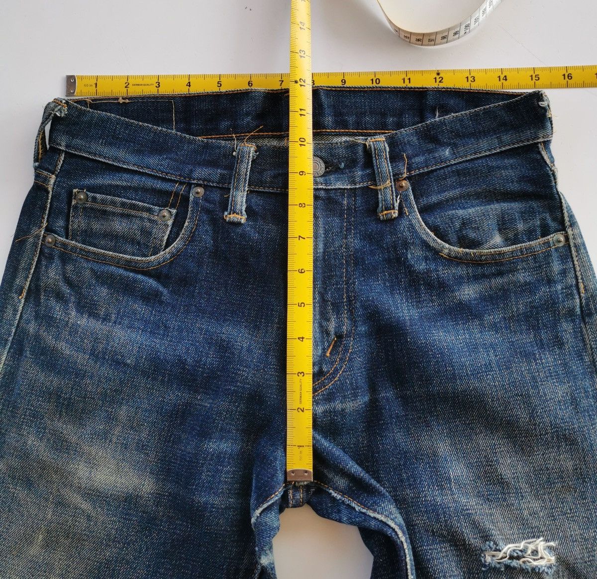 Denime Denime Clothing Selvedge Denim Jeans Size US 30 / EU 46 - 9 Thumbnail