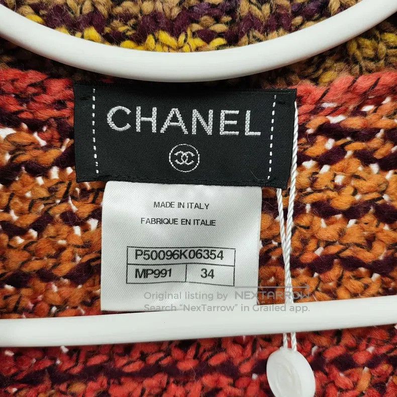 Chanel Chanel Woollen 14B long coat Size XXS / US 00 / IT 34 - 3 Thumbnail
