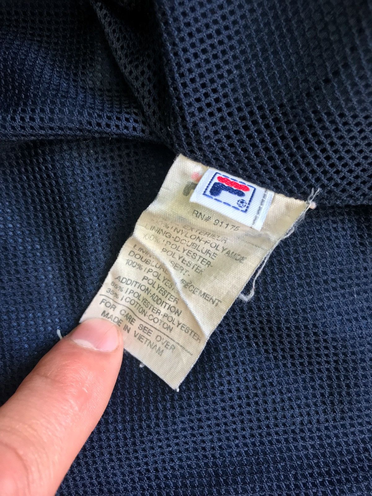 Fila Vintage Fila West Ham Hammers United Track Jacket 1999-2000 Size US XL / EU 56 / 4 - 14 Thumbnail