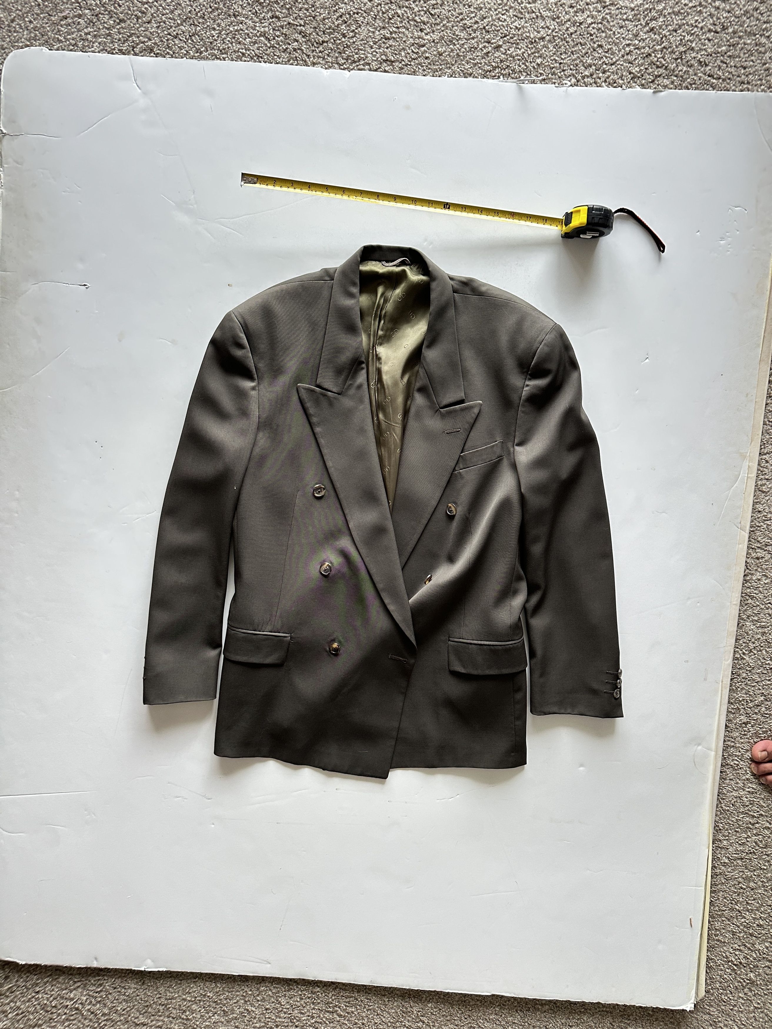 Christian Dior Monsieur Christian Dior Vintage Double-Breasted Blazer — 44R / Size 44R - 1 Thumbnail