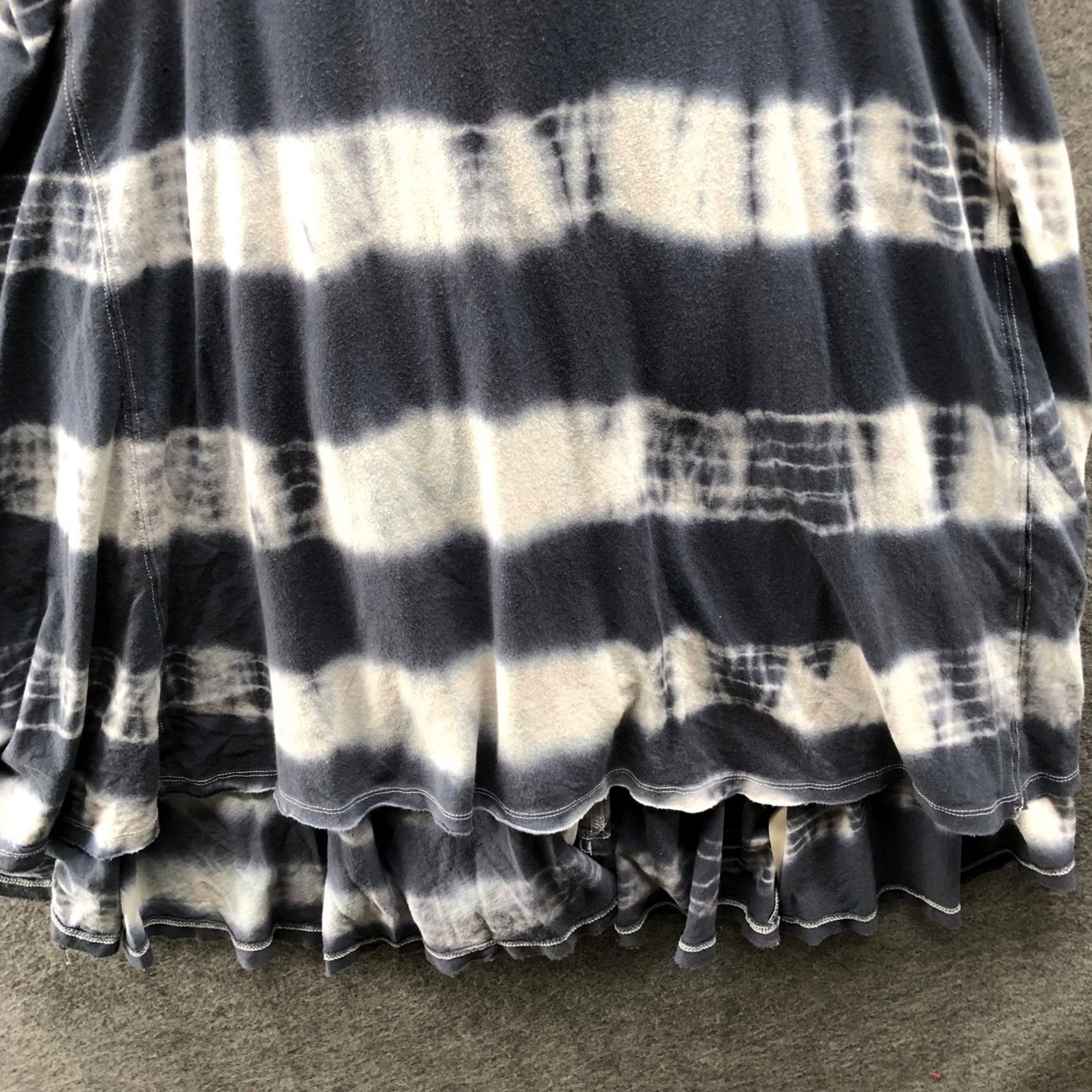 Free People Free People We The Free Dress Womens S Blue Tie Dye Seashell Cami Tunic Tie Strap Size S / US 4 / IT 40 - 4 Thumbnail