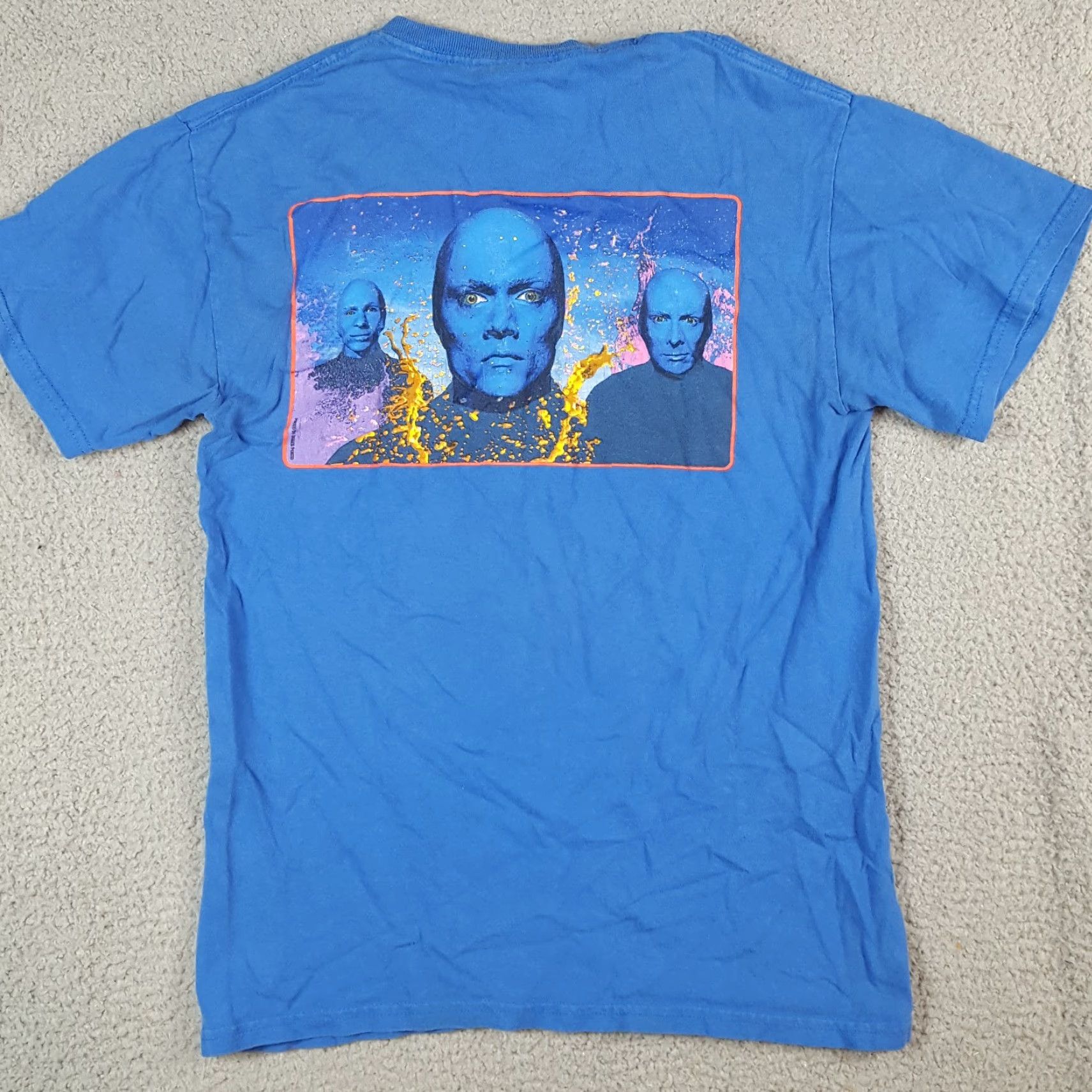 Vintage VINTAGE The Blue Man Group NY Size S Y2K Graphic Dancing Show Retro T Shirt Size US S / EU 44-46 / 1 - 2 Thumbnail