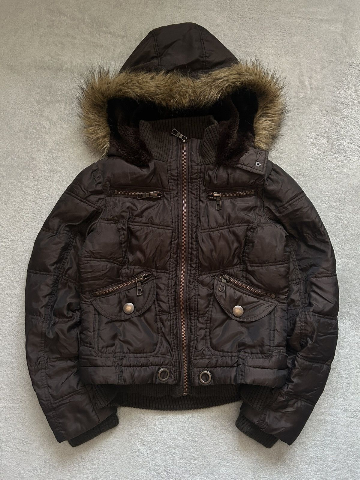 Pre-owned Hysteric Glamour X If Six Was Nine Ifsixwasnine Kapital Lgb Style Fur Jacket Y2k