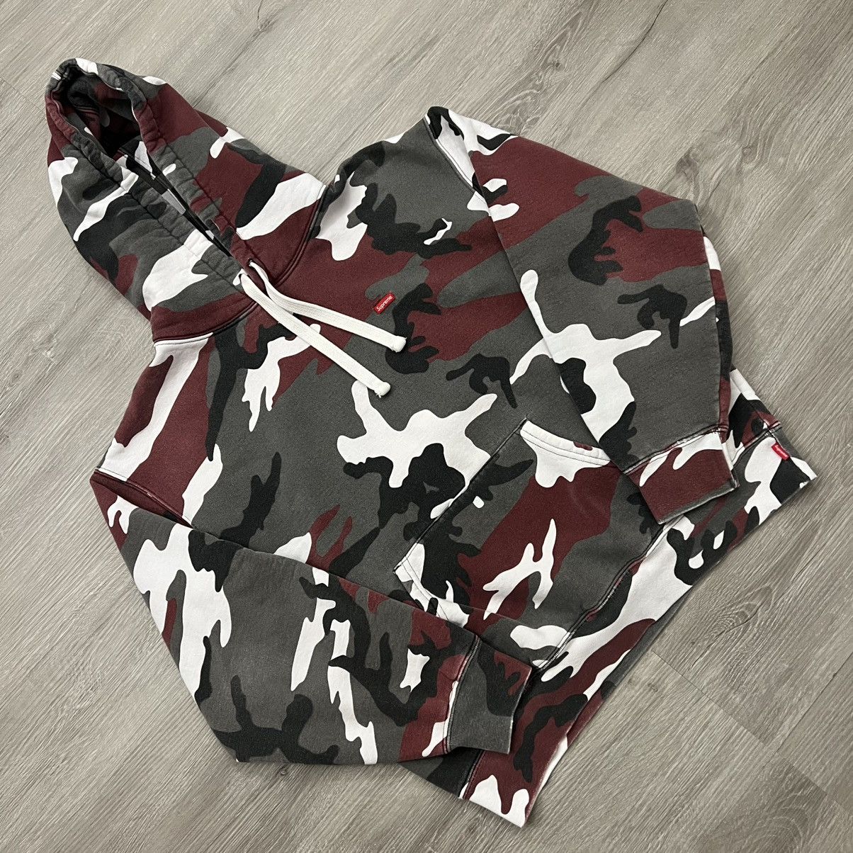 Supreme Supreme Small Box Logo Drawcord Hoodie Size US M / EU 48-50 / 2 - 1 Thumbnail