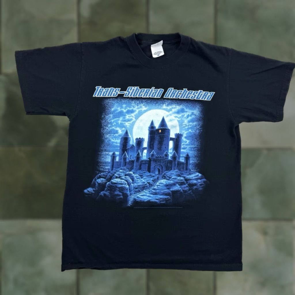 Anvil VINTAGE Trans Siberian Orchestra Tour T Shirt Adult Medium Black Band Tee Size US M / EU 48-50 / 2 - 1 Thumbnail