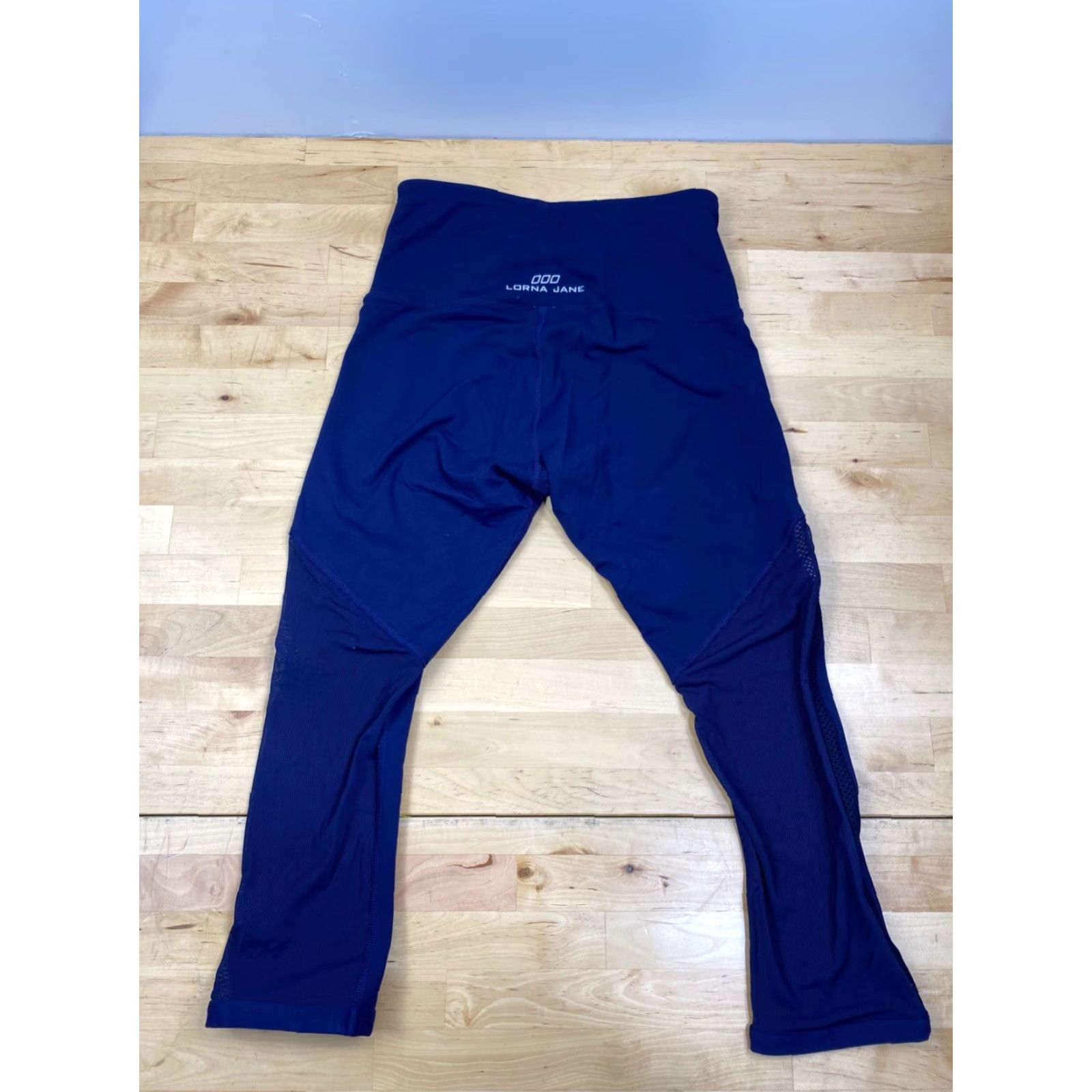 Vintage Lorna Jane Leggings Capri Women S Blue Activewear 4521 Capri Leg Compression Womens Size 28" / US 6 / IT 42 - 2 Thumbnail