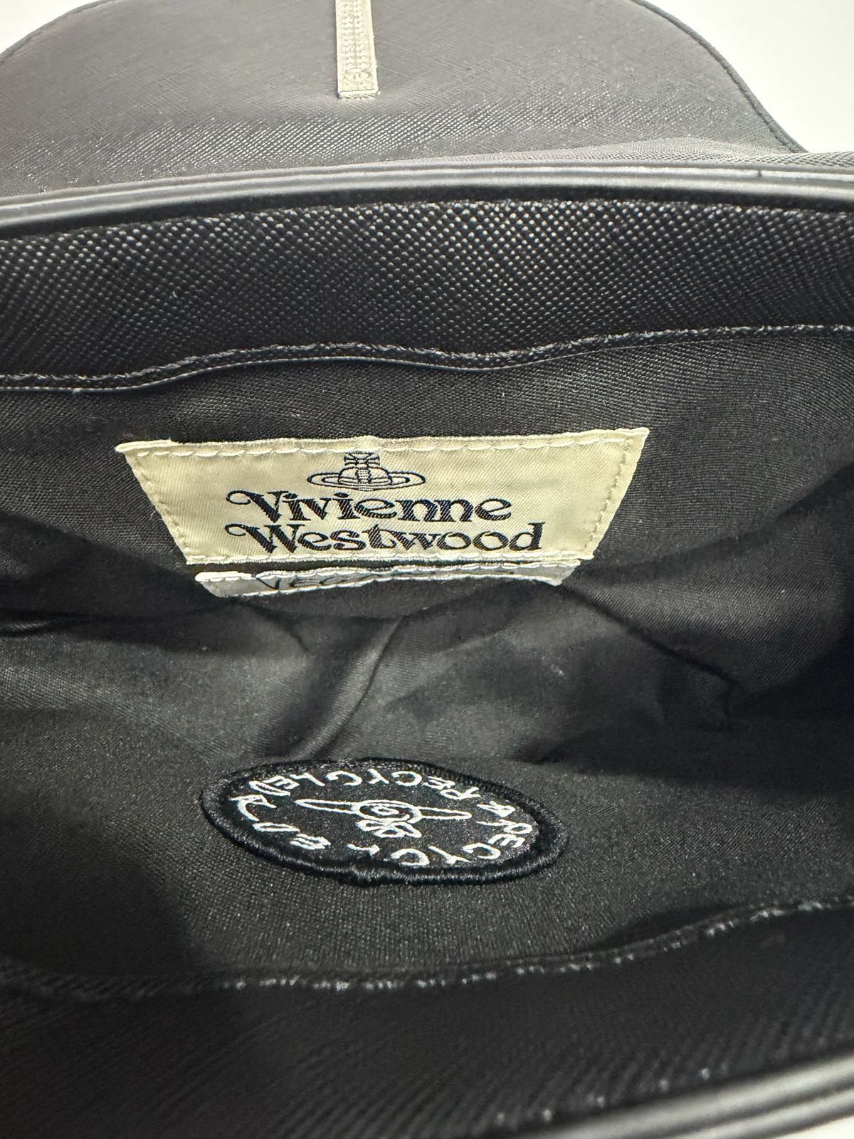 Vivienne Westwood Vivienne Westwood Black Orb Chain Shoulder Bag Size ONE SIZE - 8 Thumbnail