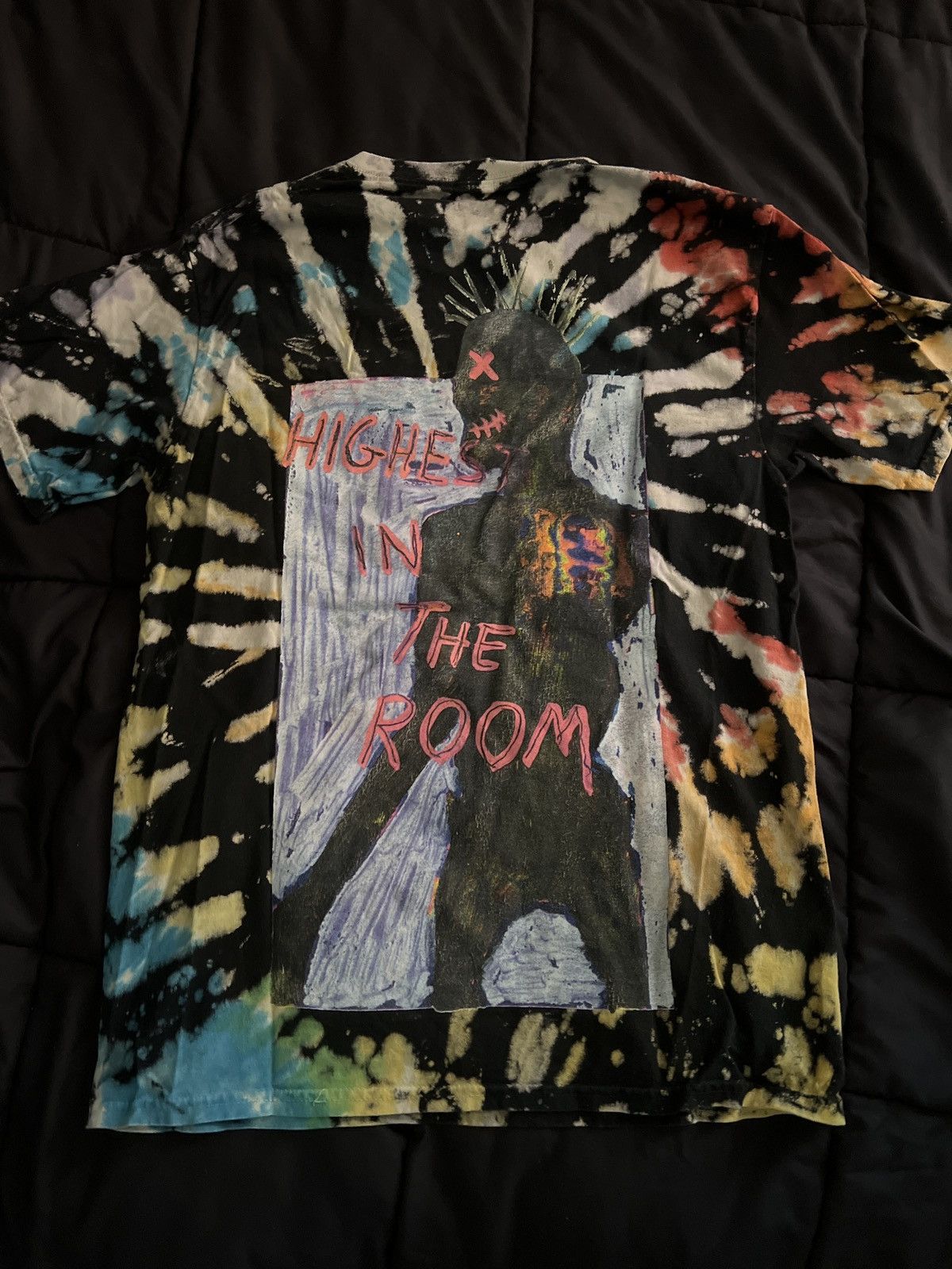 Travis Scott Travis Scott Tie Dye Highest in The Room Cactus Jack Tee Size US M / EU 48-50 / 2 - 1 Thumbnail